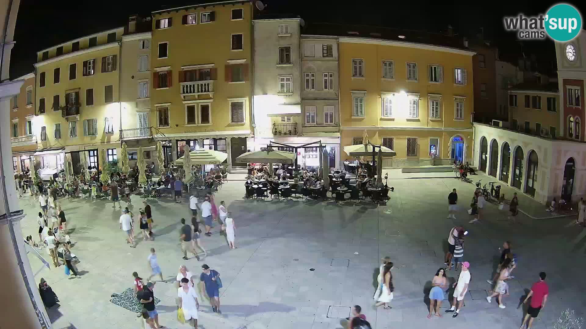 Webcam Rovinj Center – Plaza Principal