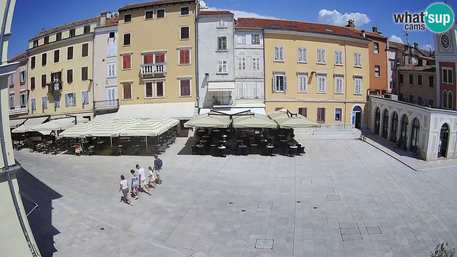 Webcam Rovinj Center – Plaza Principal