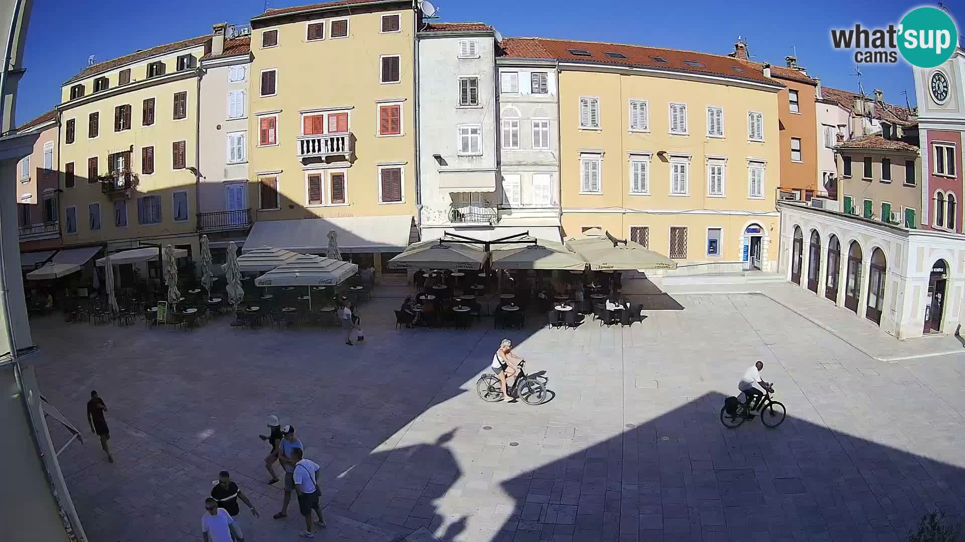 Webcam Rovinj Center – Plaza Principal