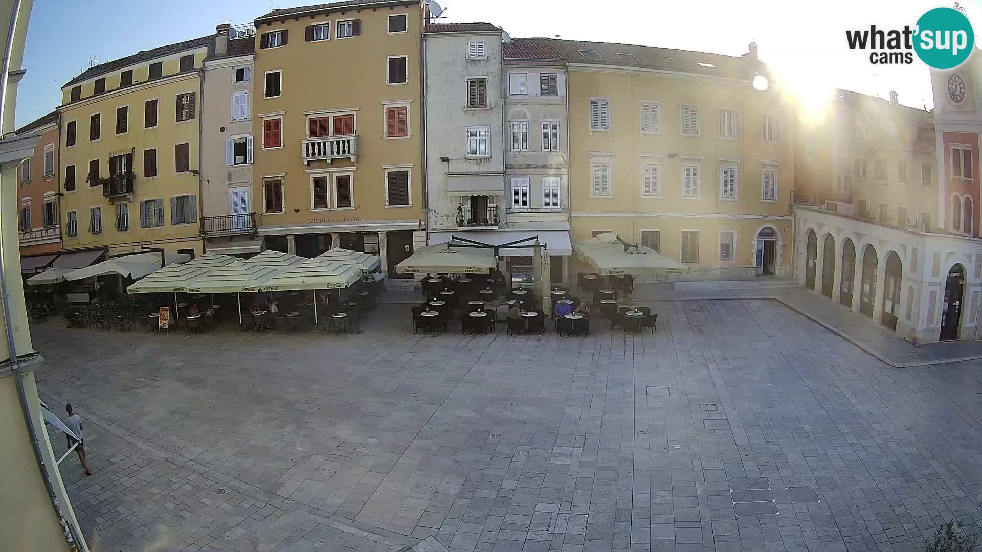 Webcam Rovinj Center – Plaza Principal