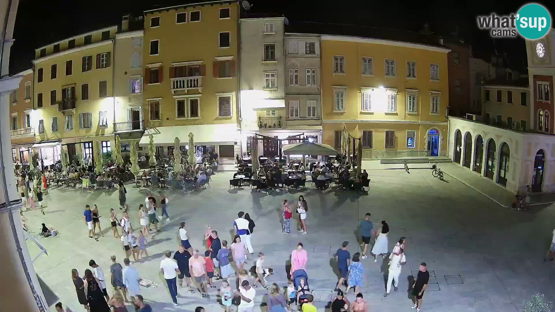 Webcam Rovinj Zentrum – Hauptplatz in Echtzeit
