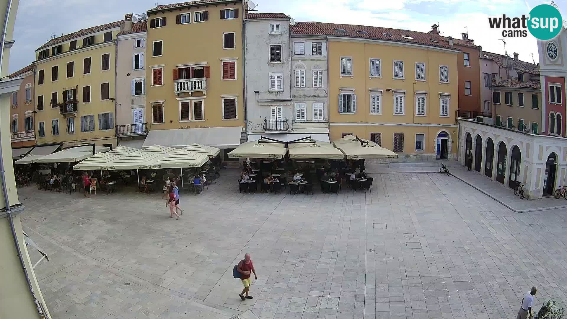 Webcam Rovinj Center – Plaza Principal