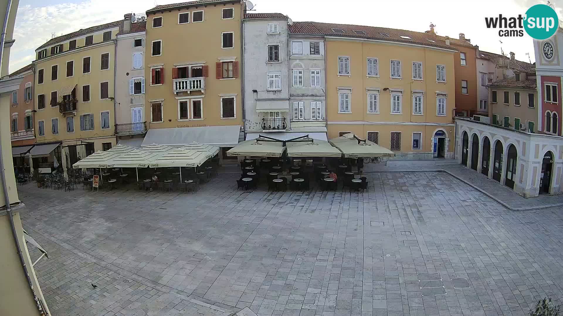 Webcam Rovinj Centre – Place Principale