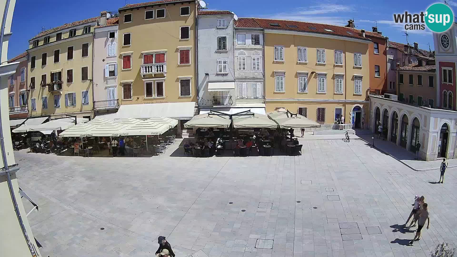 Webcam Rovinj Centar – glavni trg