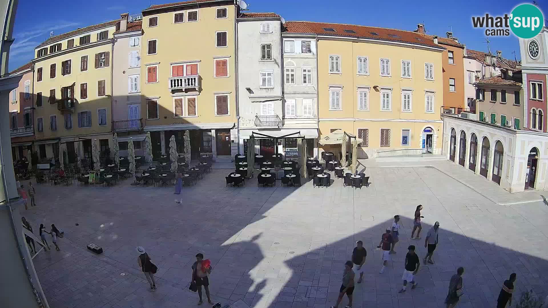 Webcam Rovinj Centre – Place Principale