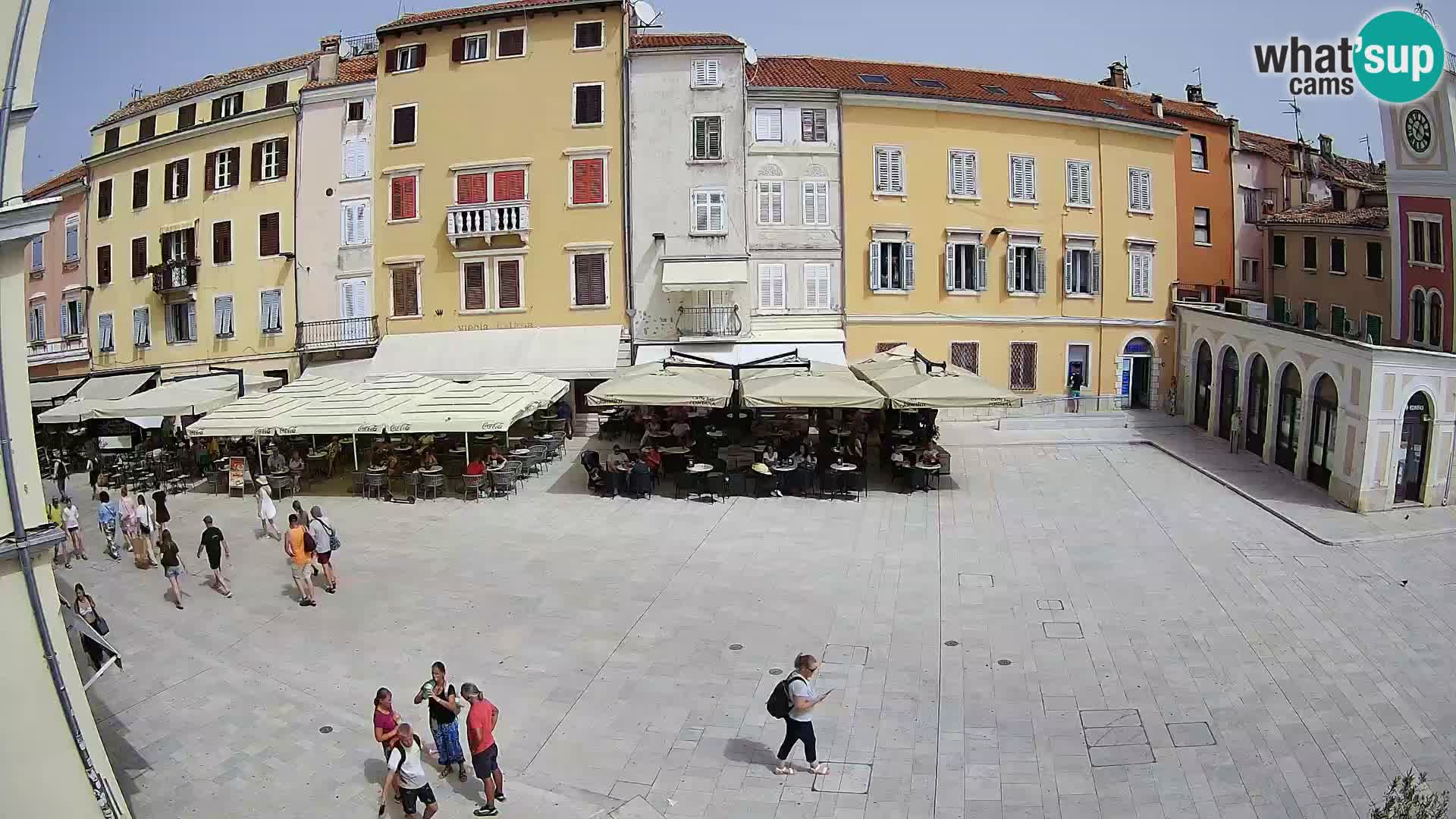 Webcam Rovinj Centre – Place Principale