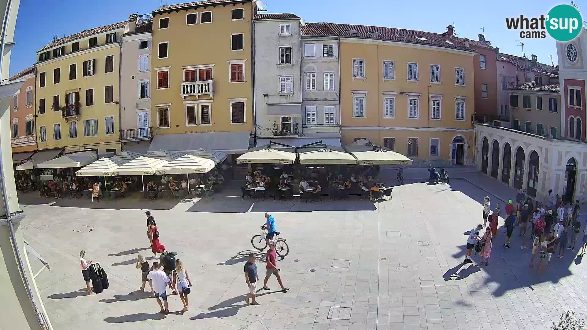 Webcam Rovinj Centre – Place Principale
