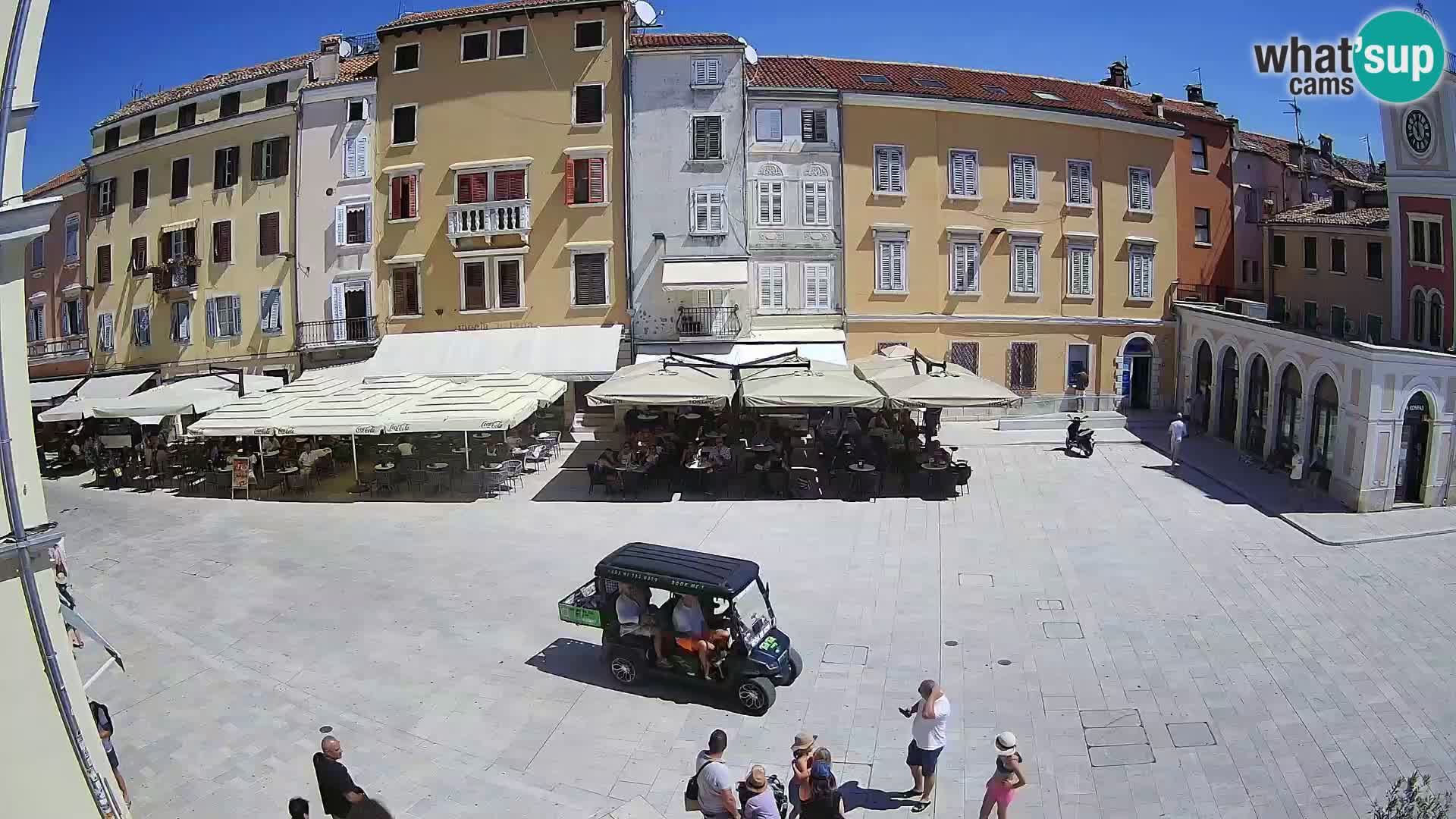 Webcam Rovinj Centre – Place Principale