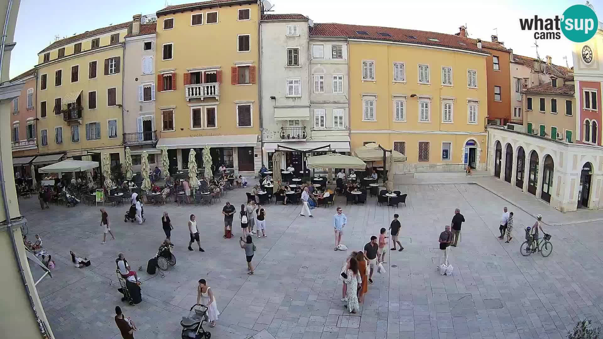 Rovinj Center Webcam – Main Square