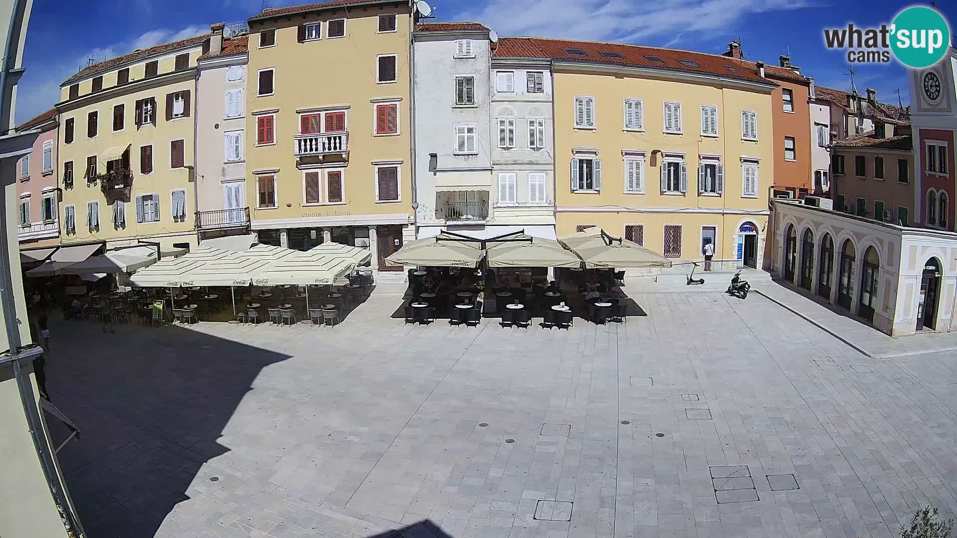 Webcam Rovinj Centar – glavni trg