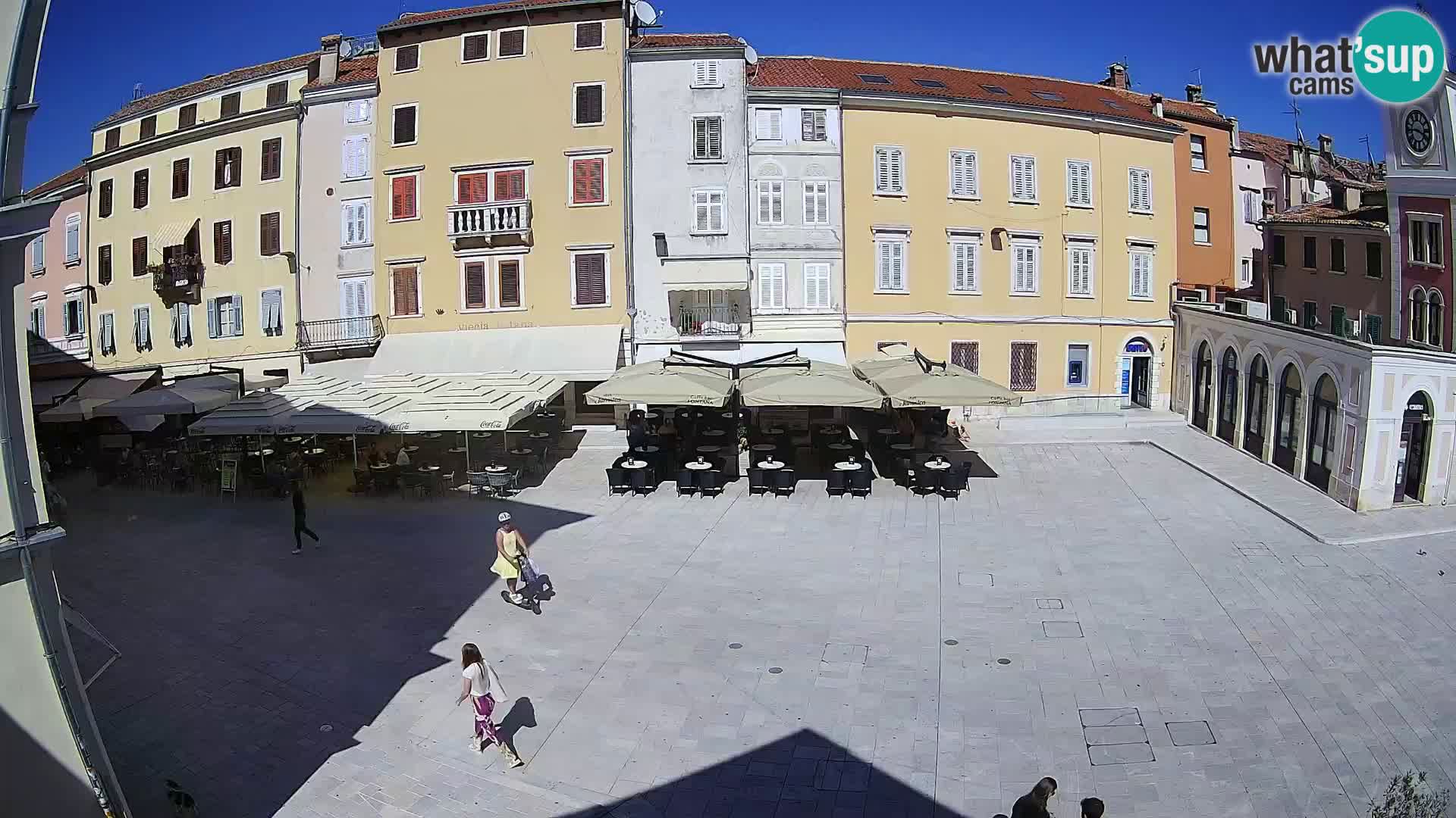 Webcam Rovinj Centre – Place Principale