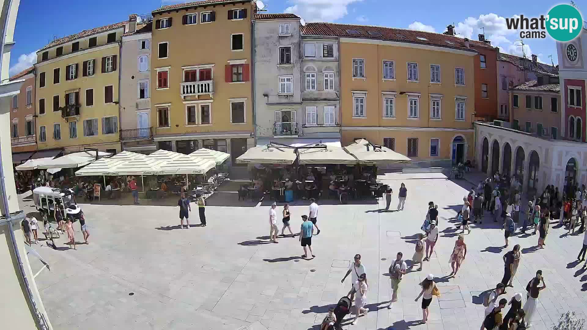 Rovinj Center Webcam – Main Square