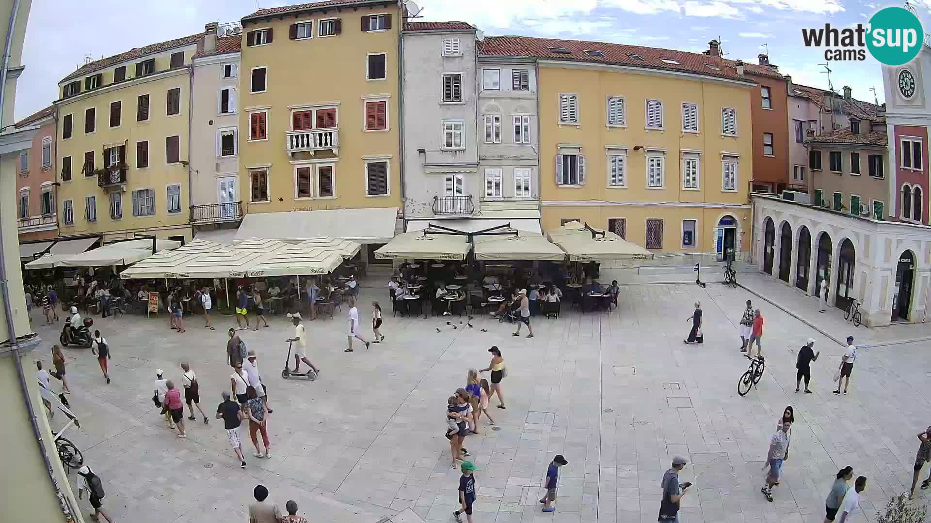 Webcam Rovinj Center – Plaza Principal