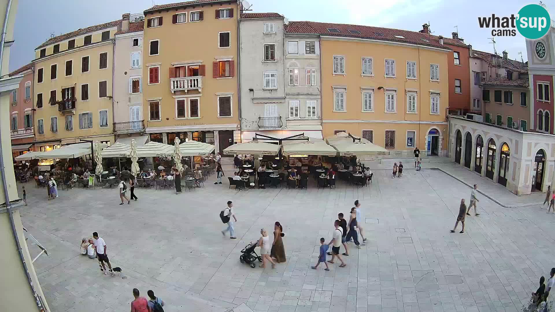 Rovinj Center Webcam – Main Square