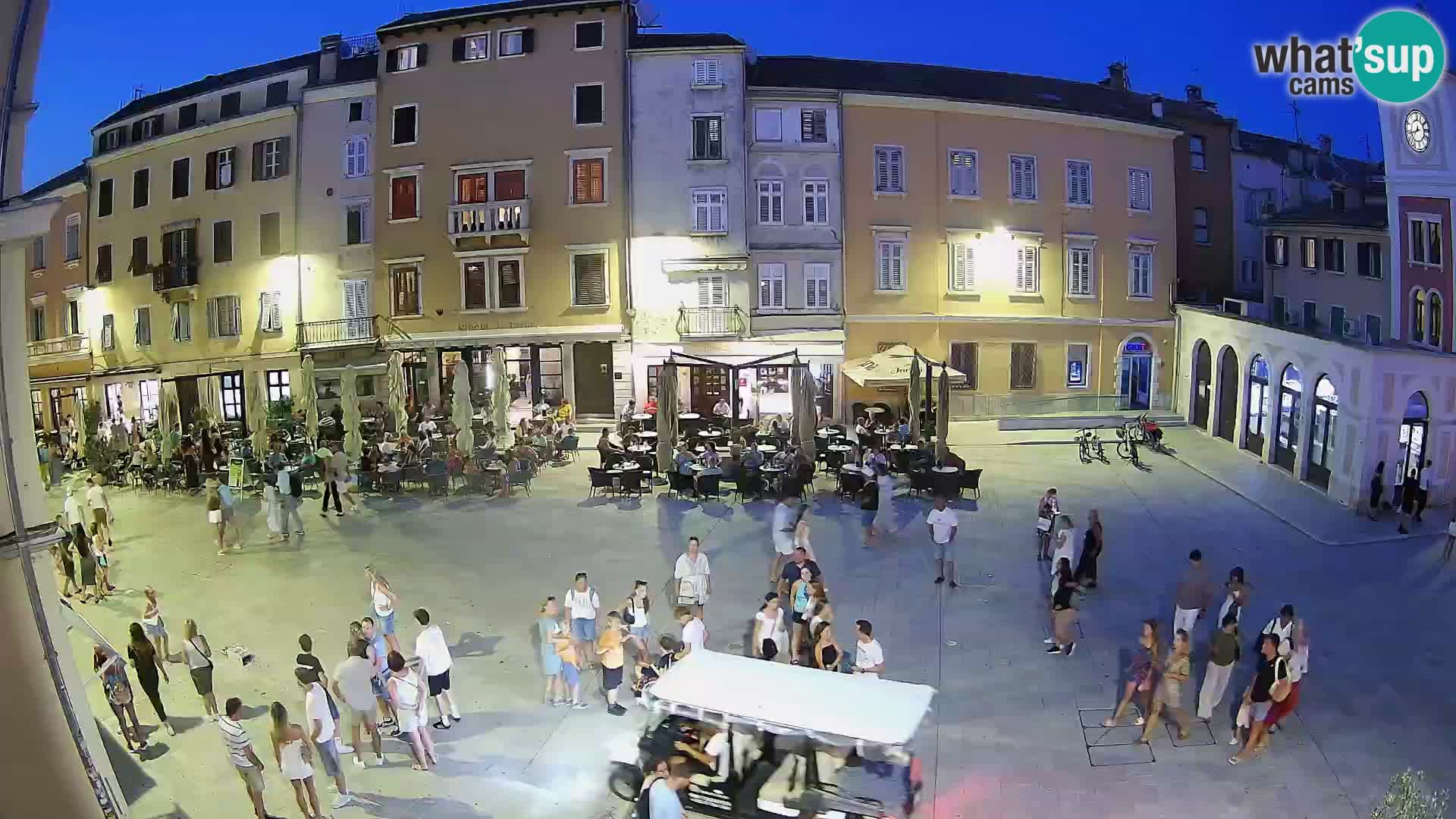 Rovinj Center Webcam – Main Square