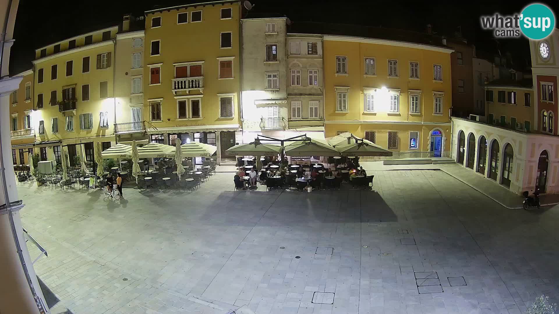 Webcam Rovinj Zentrum – Hauptplatz in Echtzeit