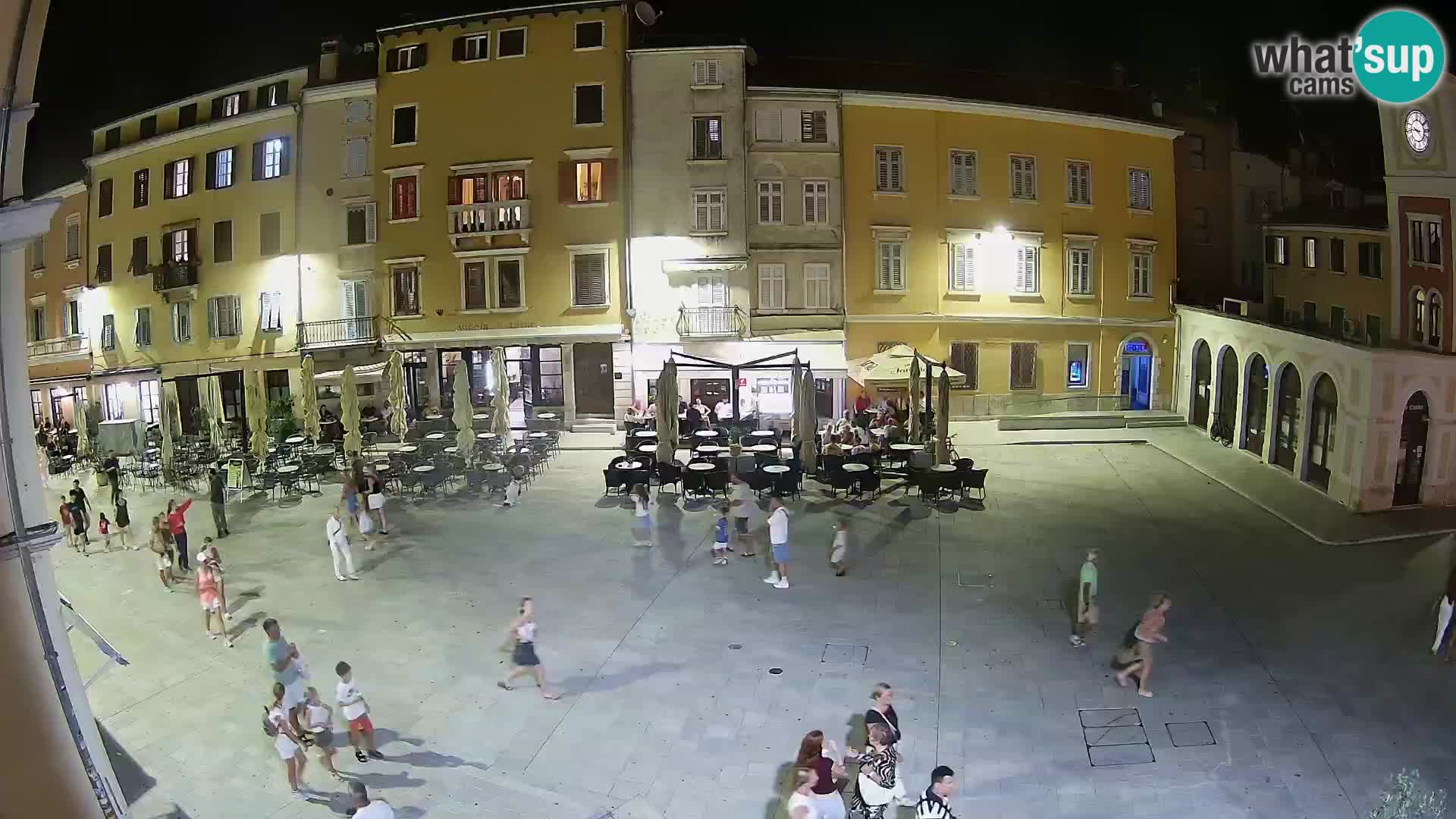 Webcam Rovinj Zentrum – Hauptplatz in Echtzeit