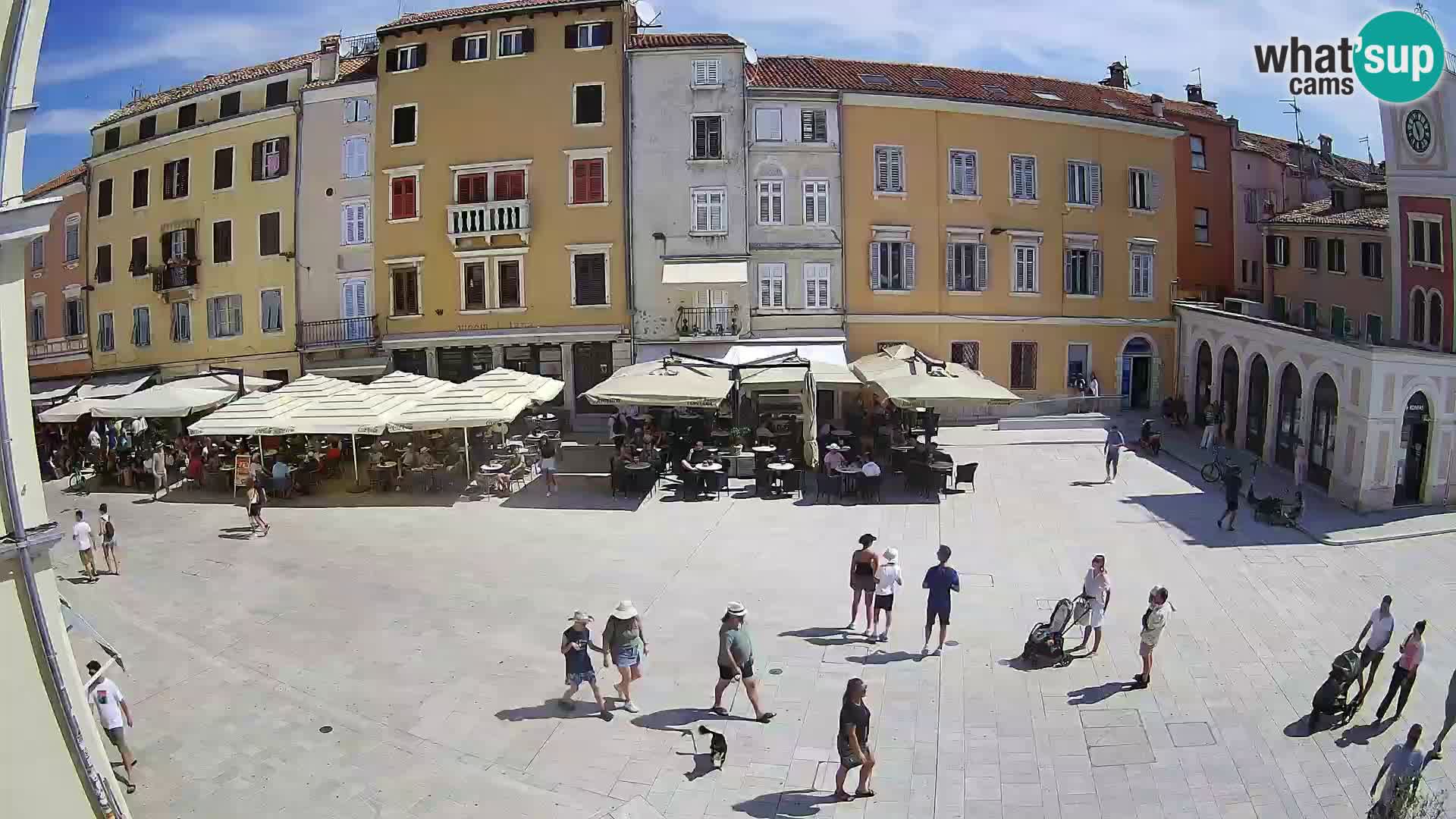Webcam Rovigno Centro – Piazza Centrale