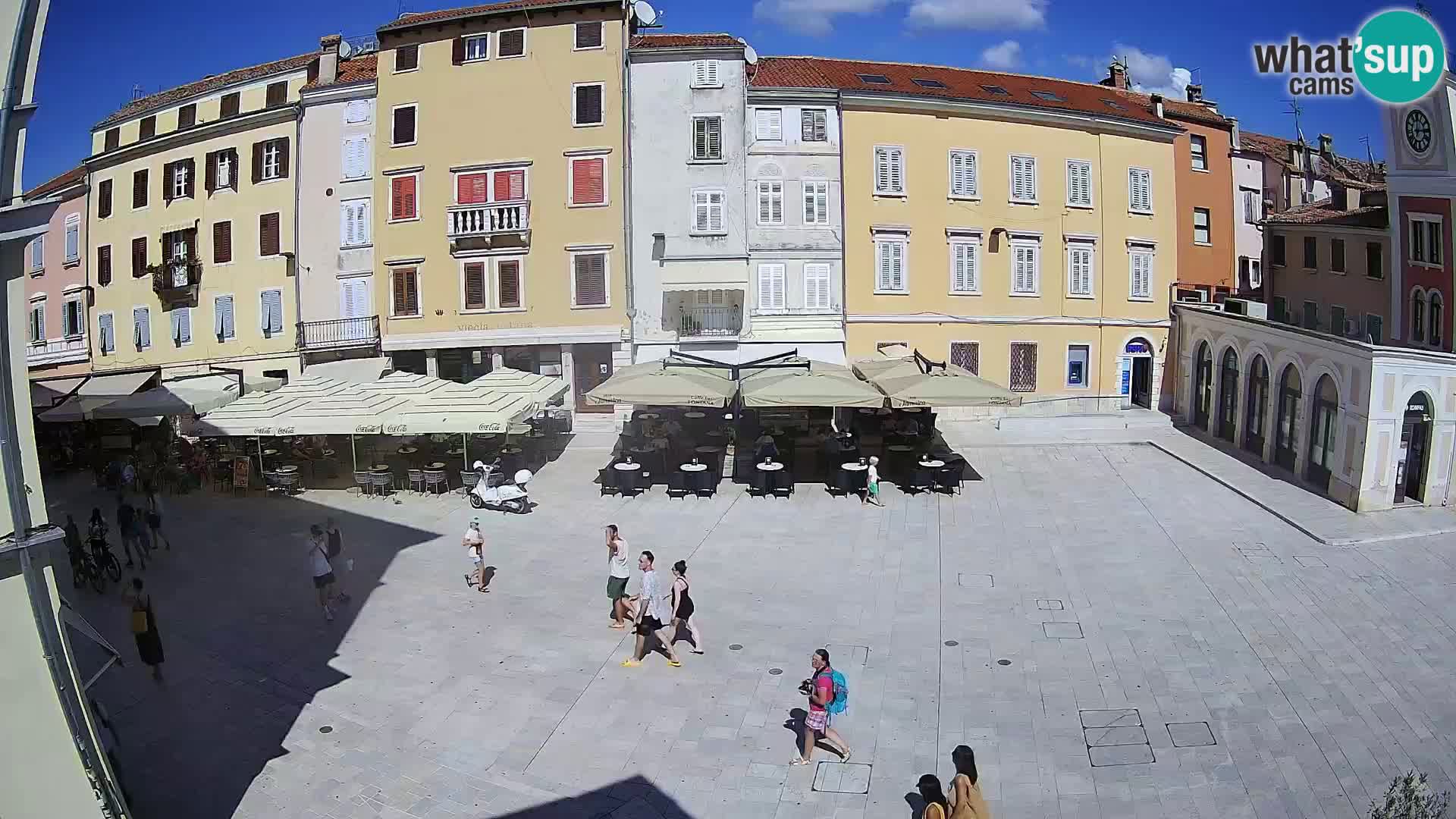 Webcam Rovigno Centro – Piazza Centrale