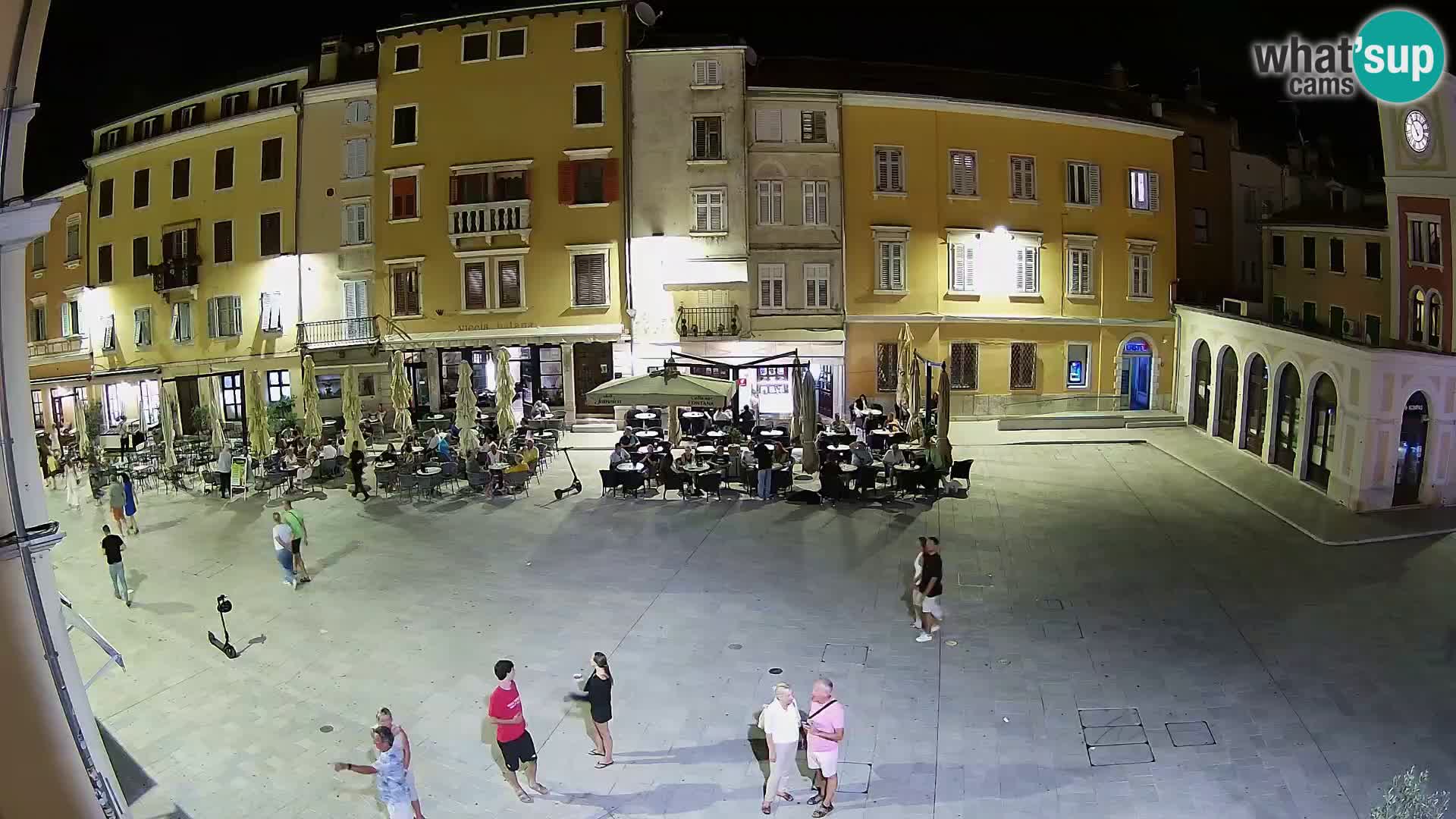 Webcam Rovinj Zentrum – Hauptplatz in Echtzeit