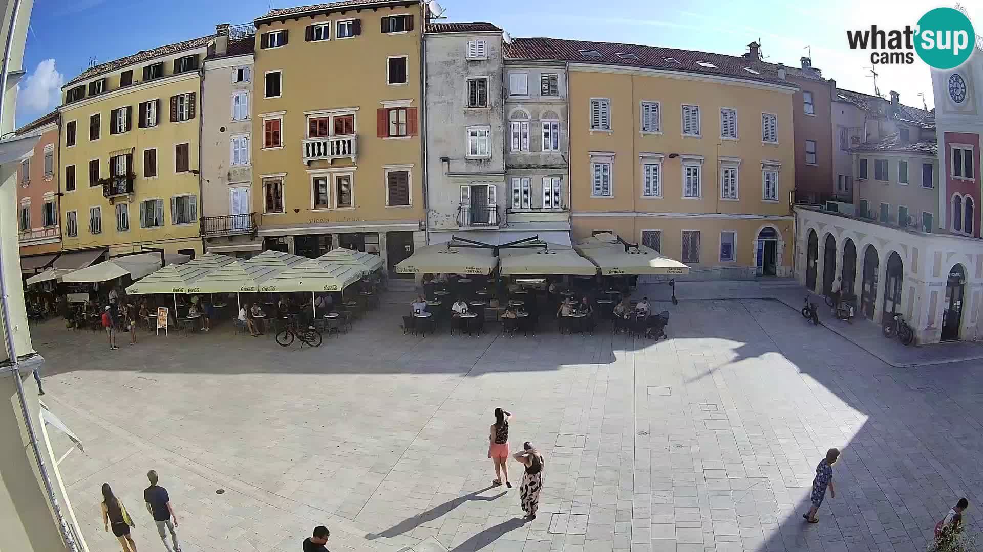 Webcam Rovinj Centre – Place Principale