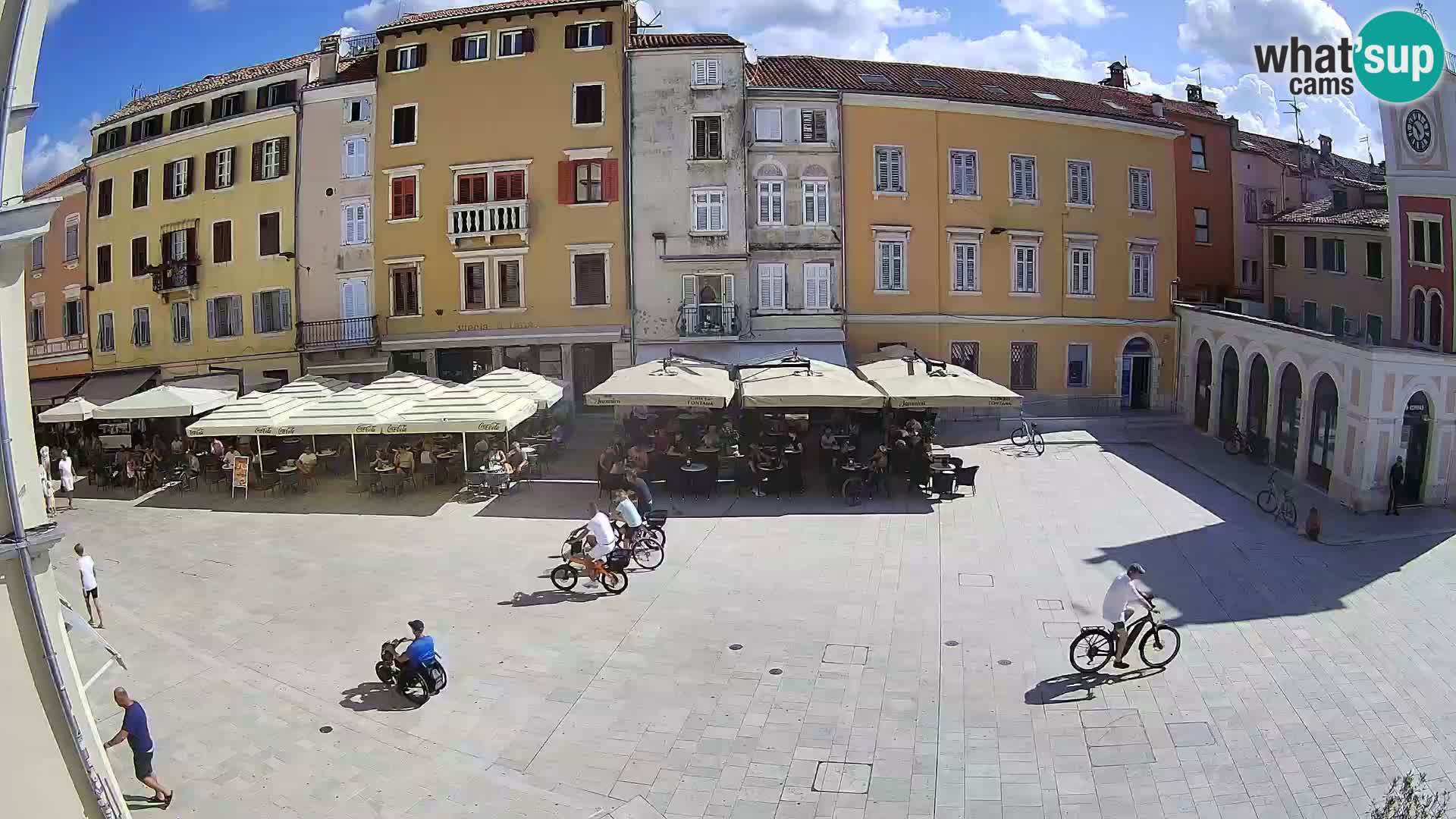 Webcam Rovinj Centre – Place Principale
