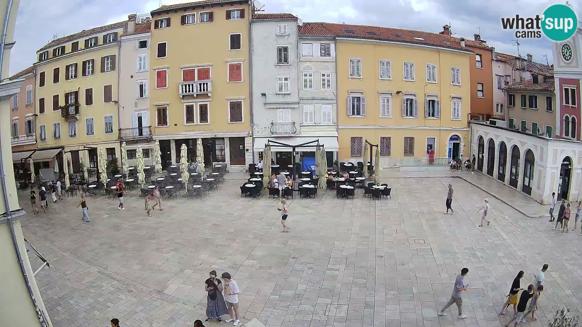Webcam Rovinj Centre – Place Principale