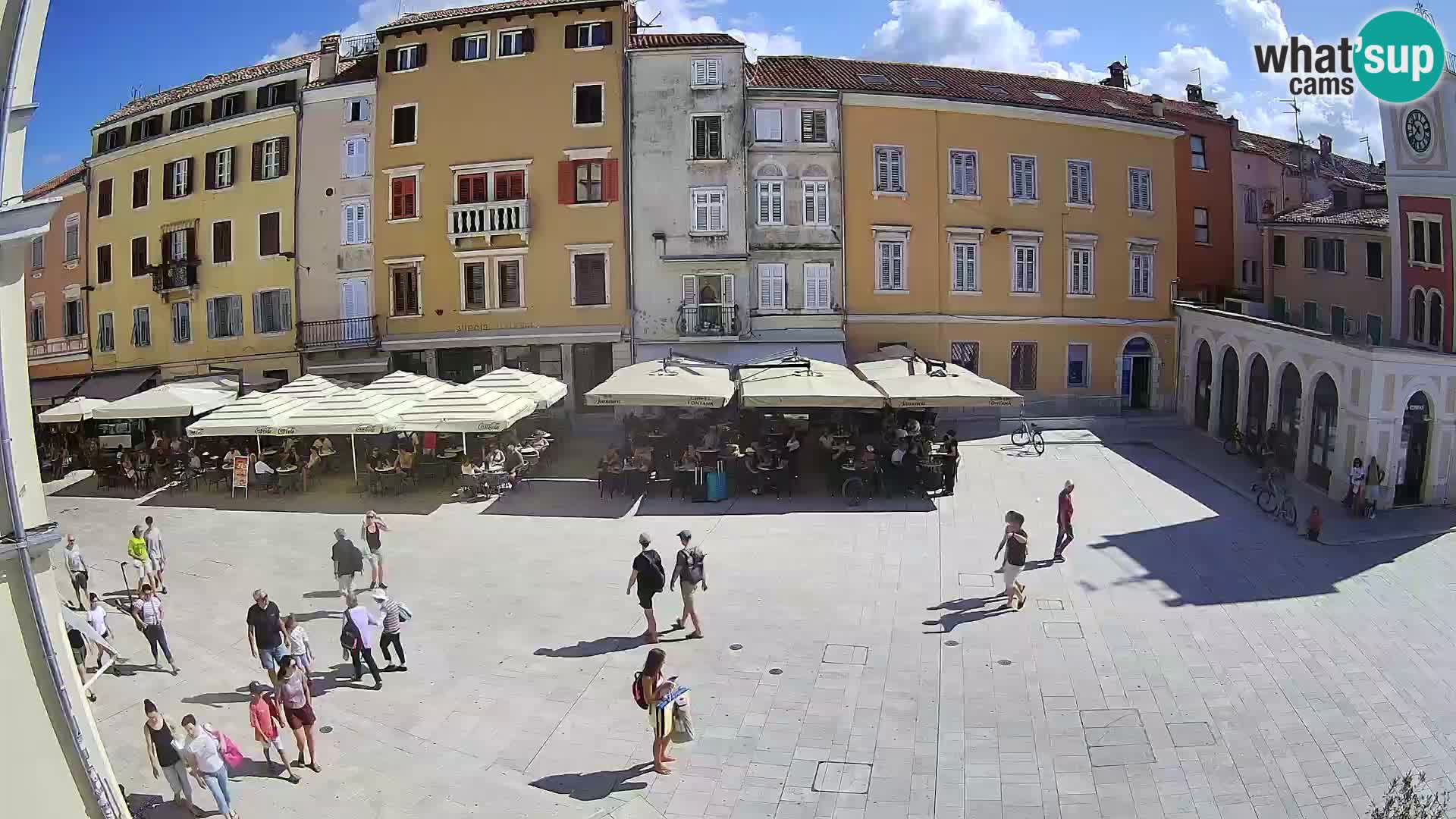 Webcam Rovinj Centre – Place Principale