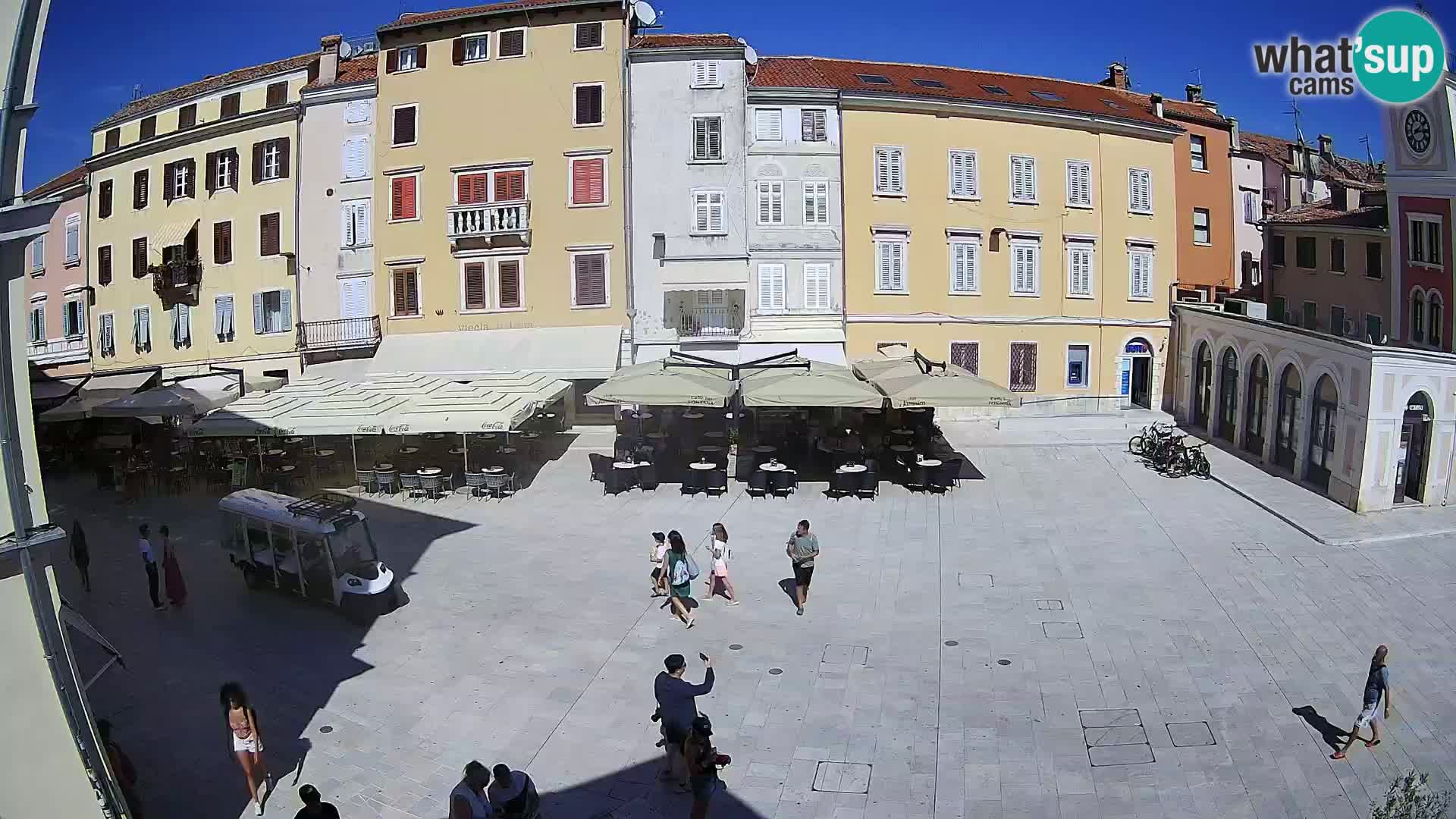 Webcam Rovigno Centro – Piazza Centrale