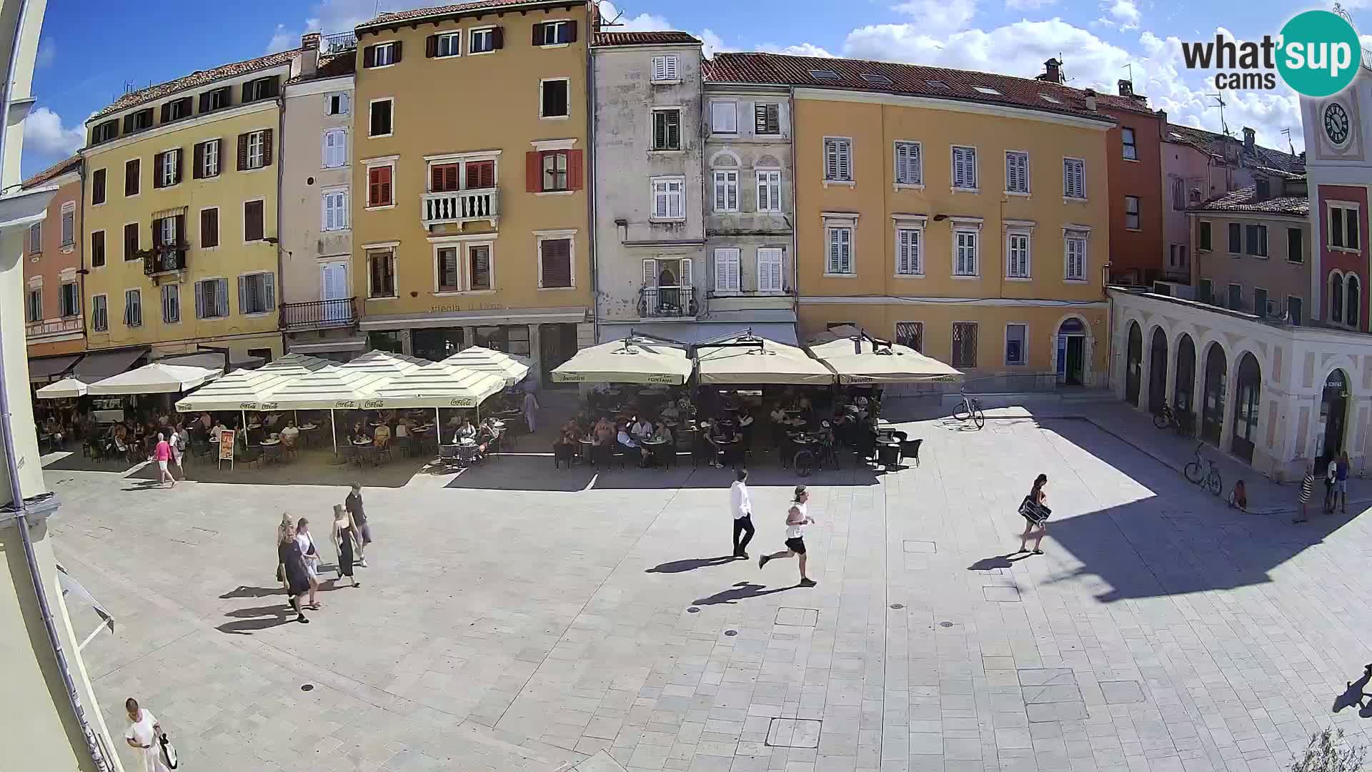 Spletna kamera Rovinj Center – Glavni trg