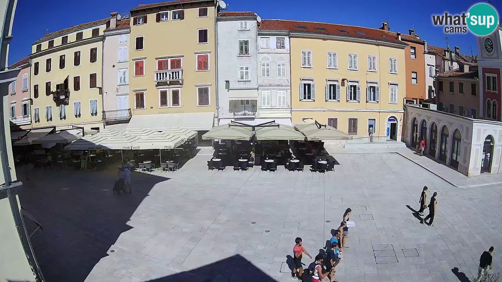 Rovinj Center Webcam – Main Square