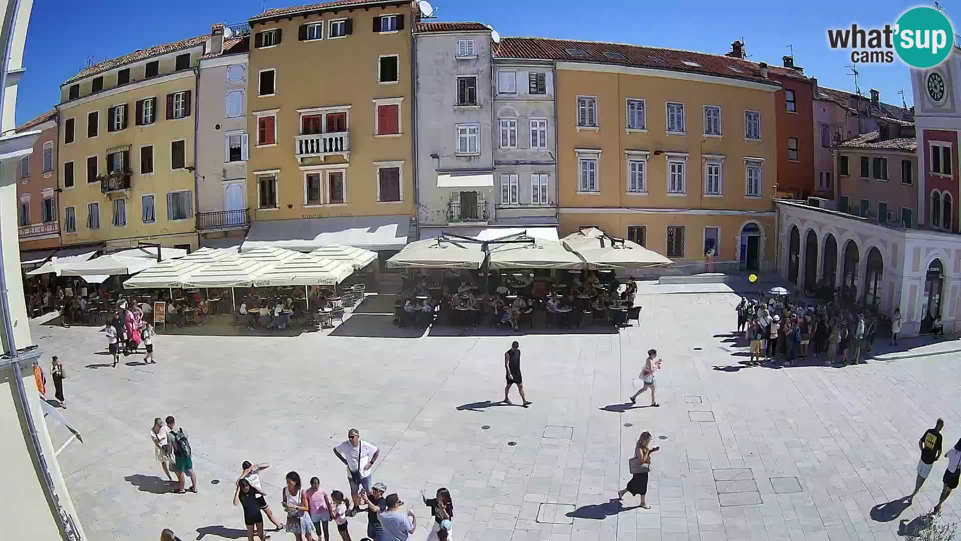 Webcam Rovinj Center – Plaza Principal