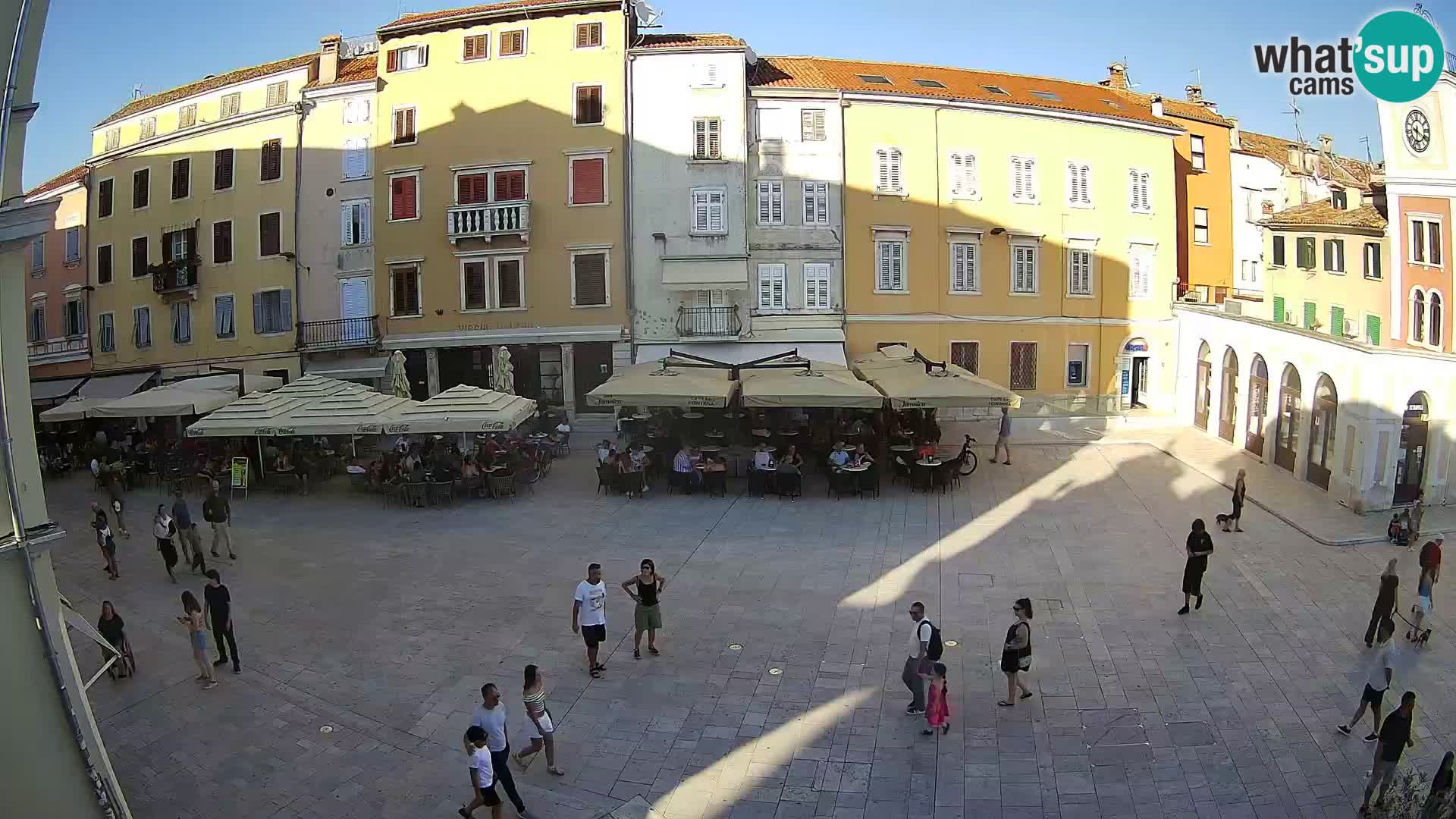 Webcam Rovinj Center – Plaza Principal