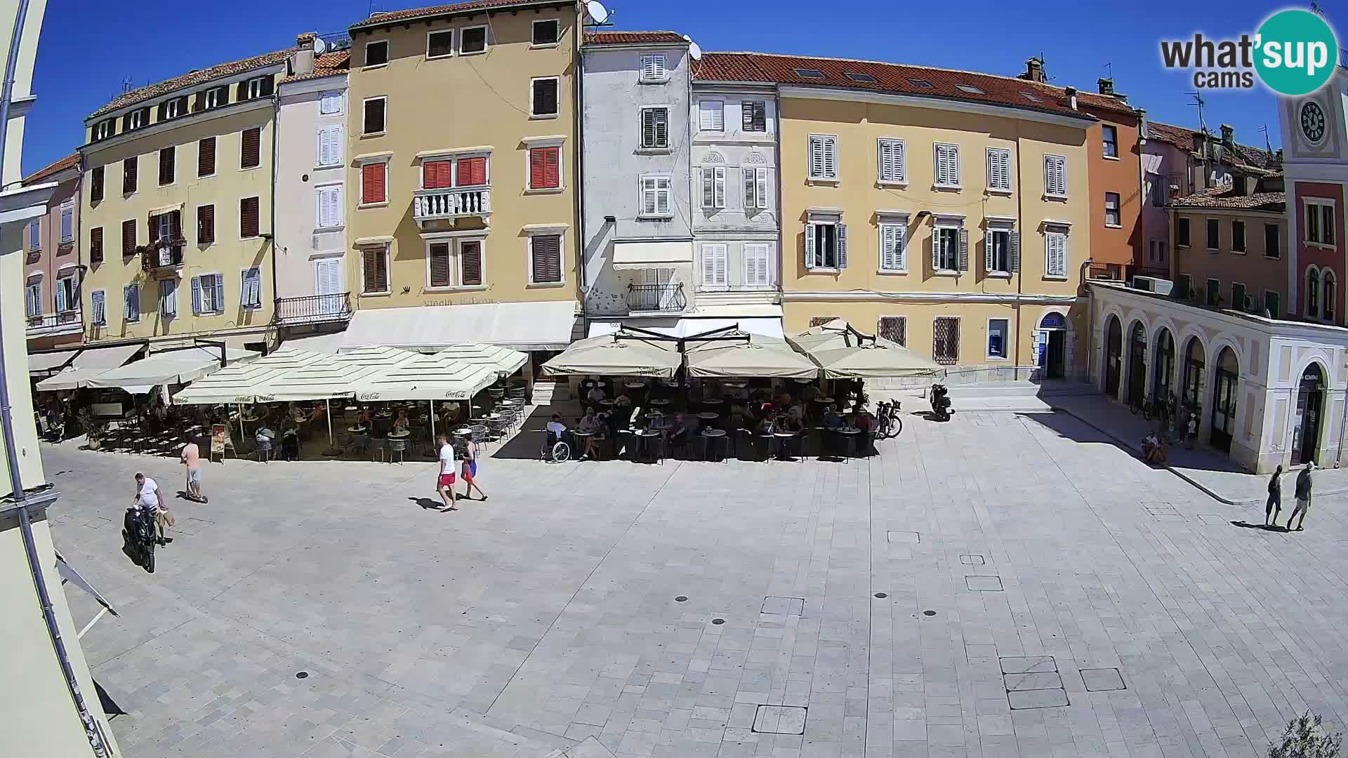 Webcam Rovinj Centre – Place Principale