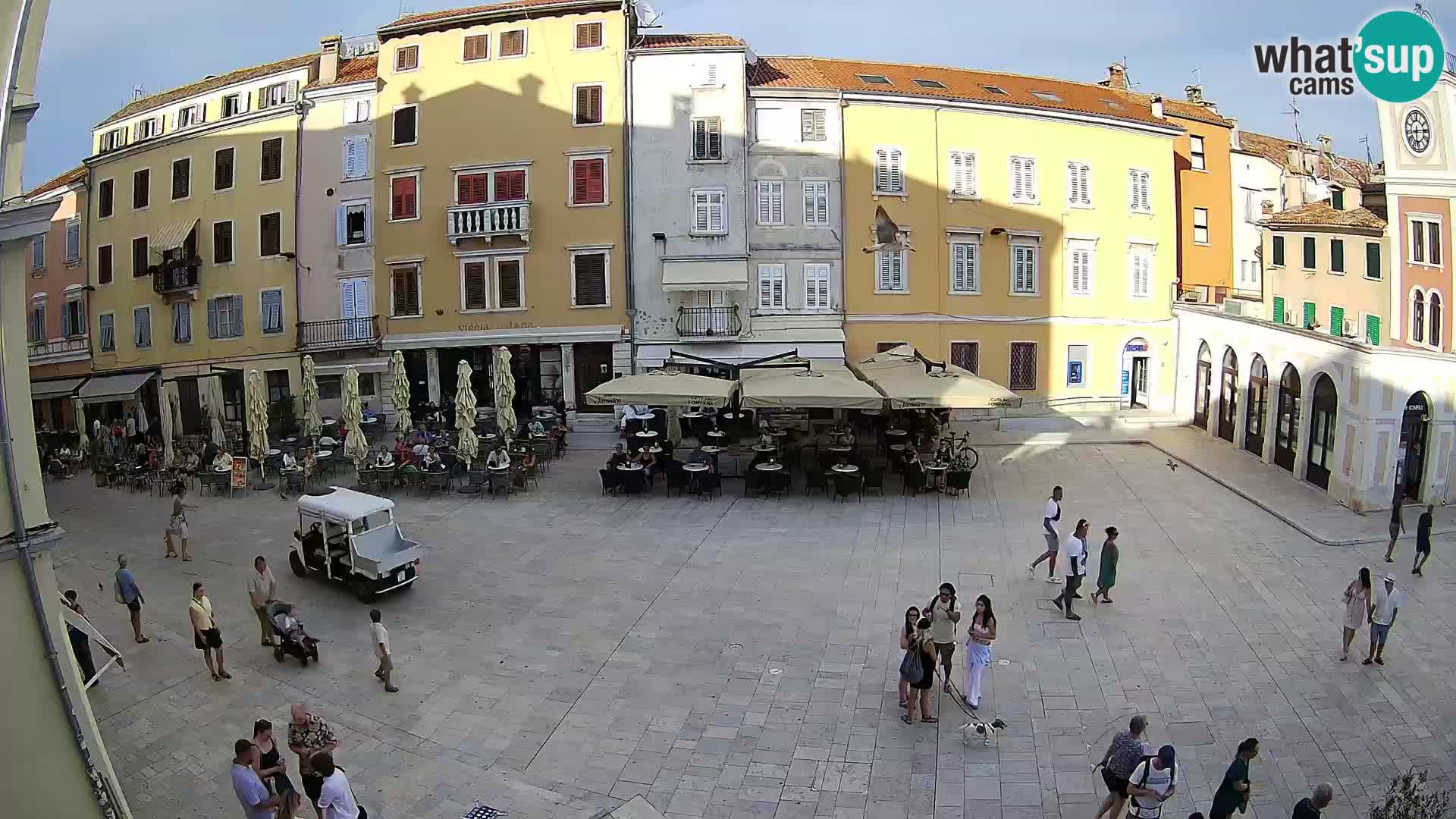 Rovinj Center Webcam – Main Square