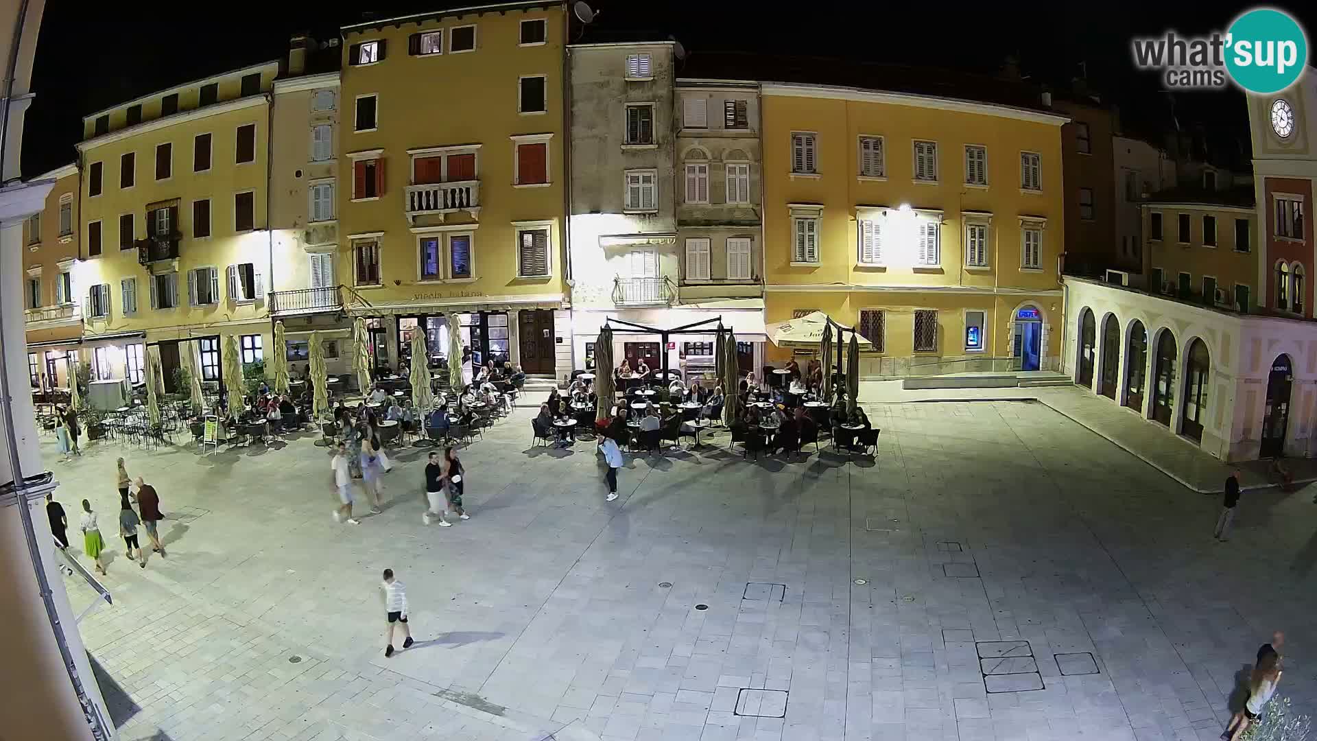 Webcam Rovinj Zentrum – Hauptplatz in Echtzeit