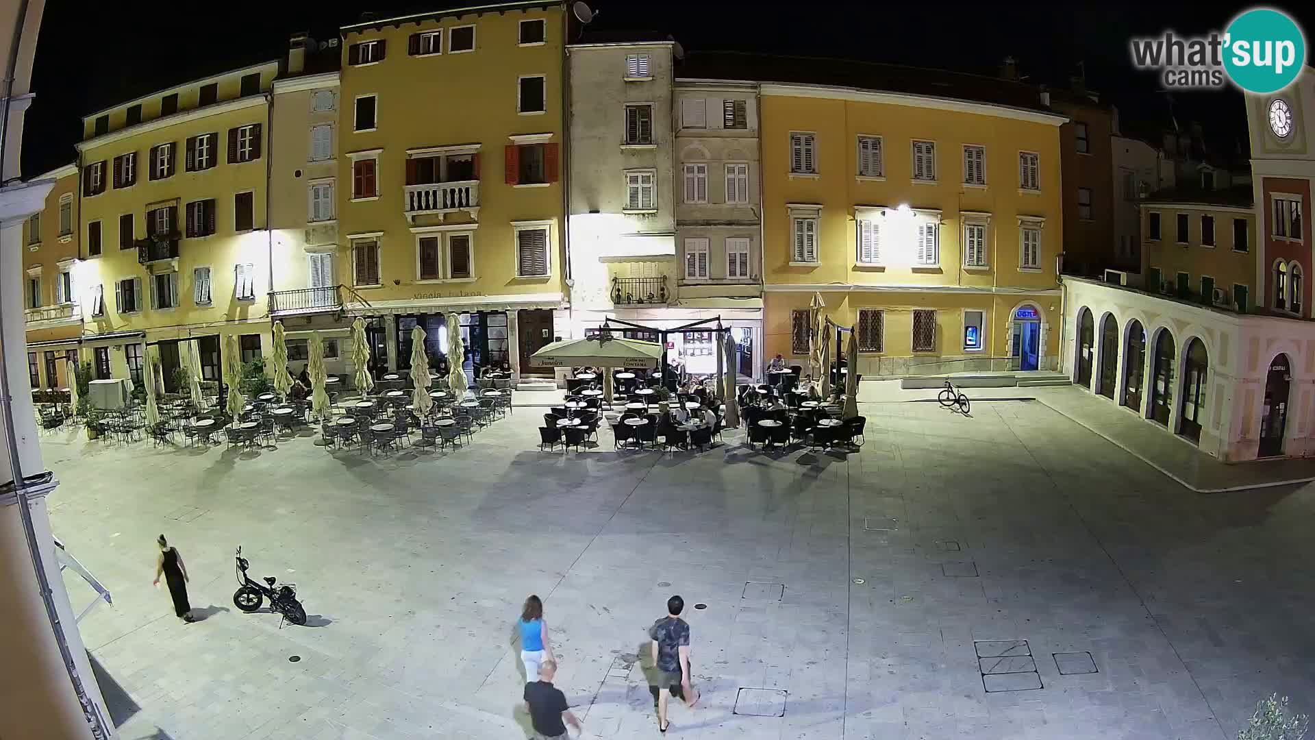 Webcam Rovinj Zentrum – Hauptplatz in Echtzeit