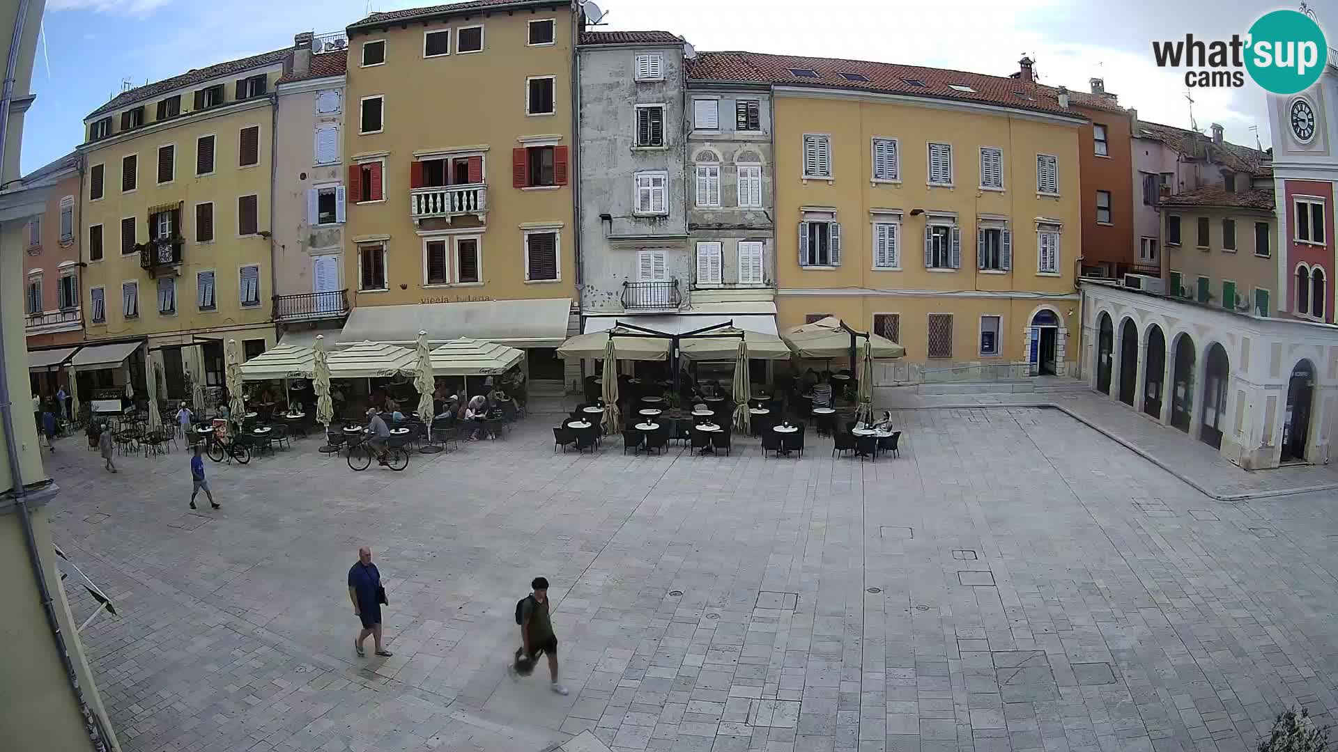 Webcam Rovinj Centre – Place Principale