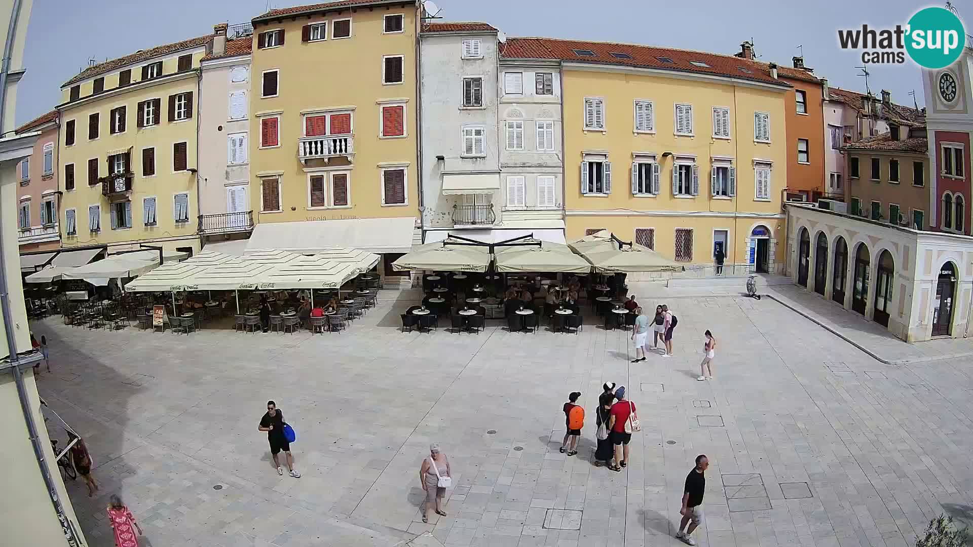 Webcam Rovinj Centar – glavni trg