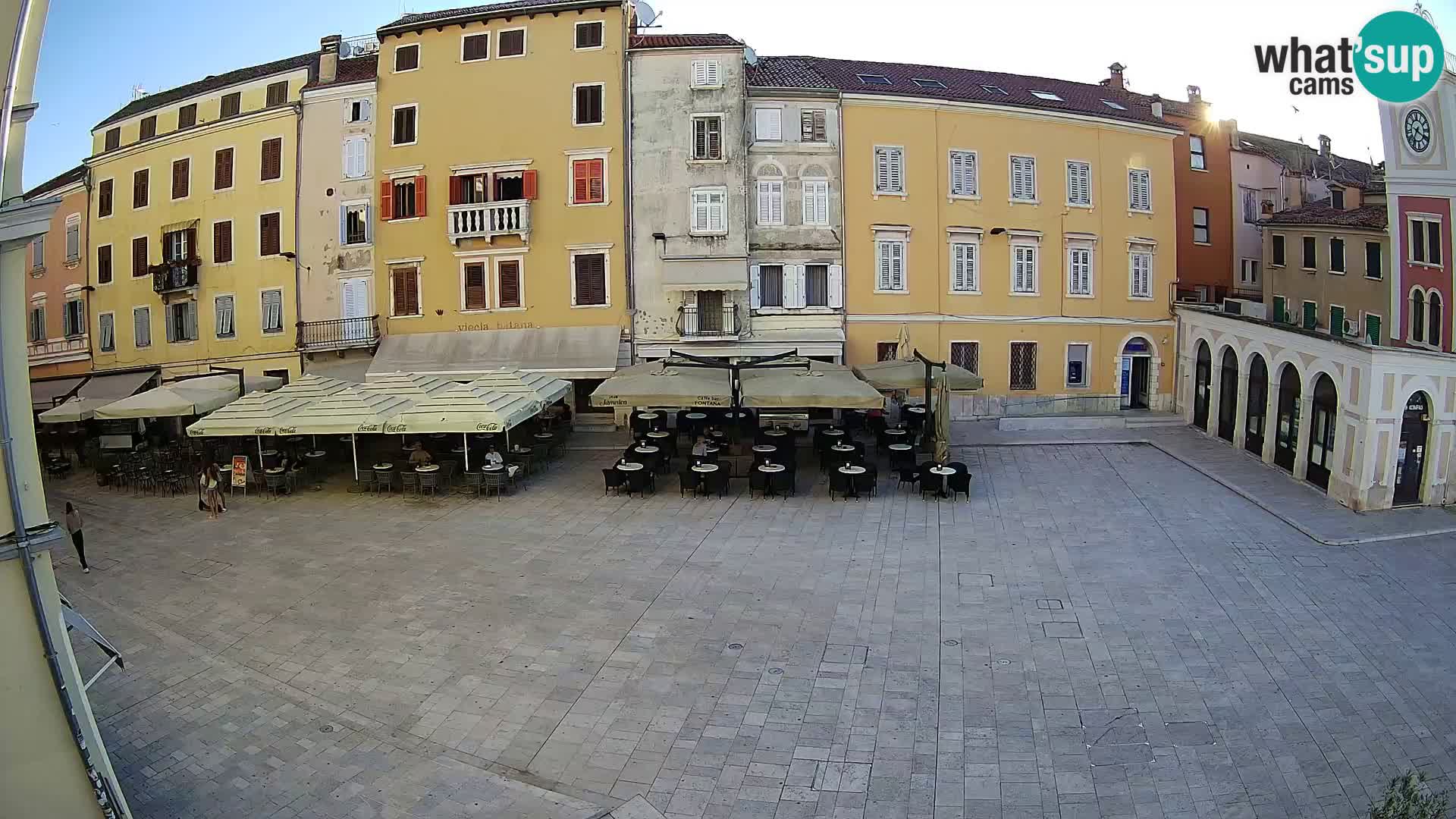 Webcam Rovinj Centre – Place Principale