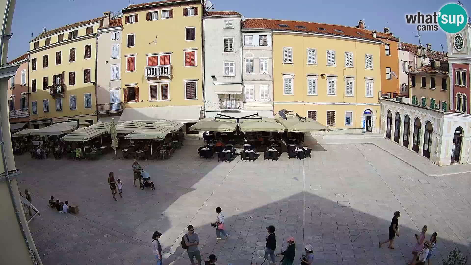 Webcam Rovinj Centar – glavni trg