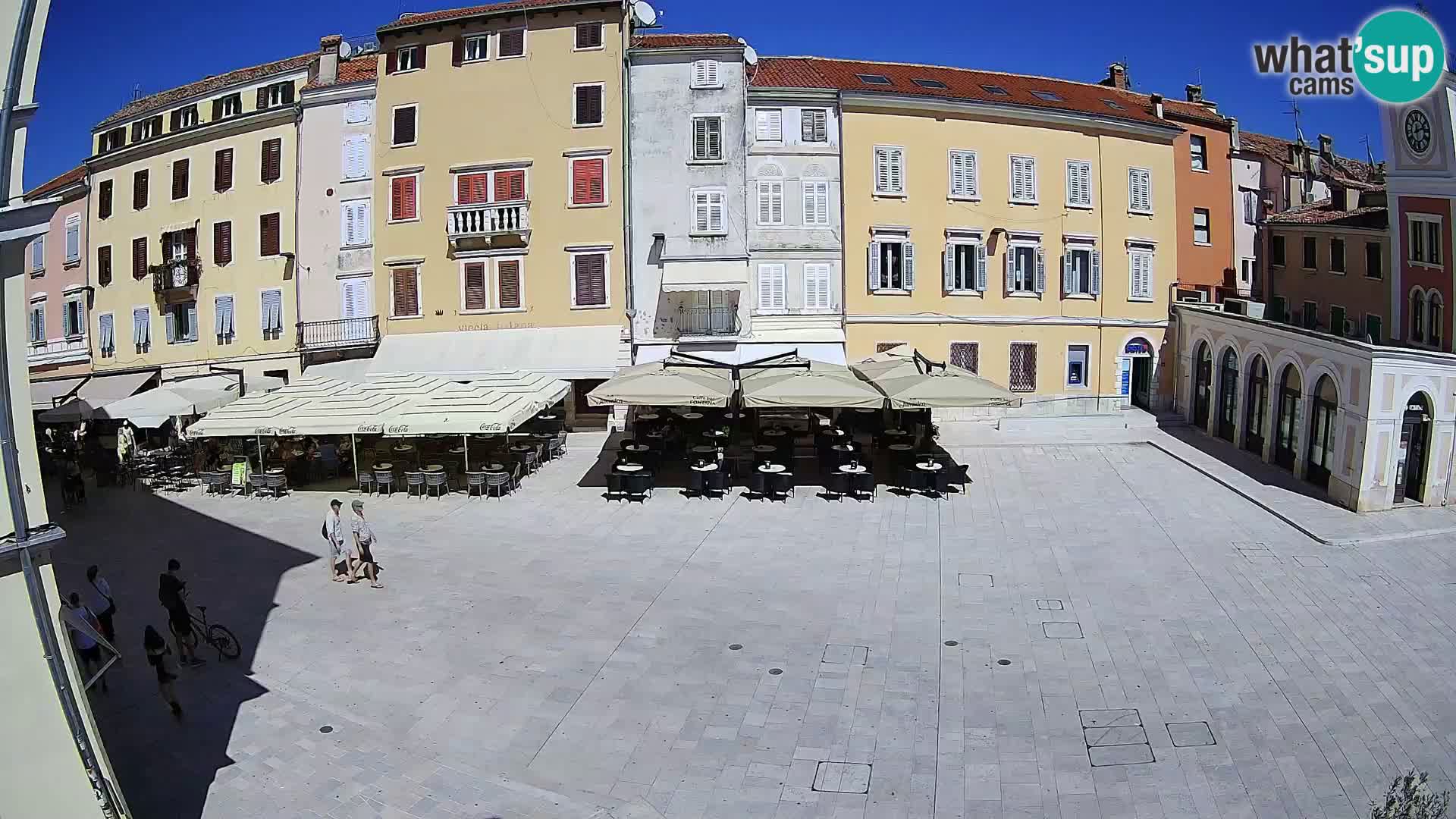 Webcam Rovigno Centro – Piazza Centrale