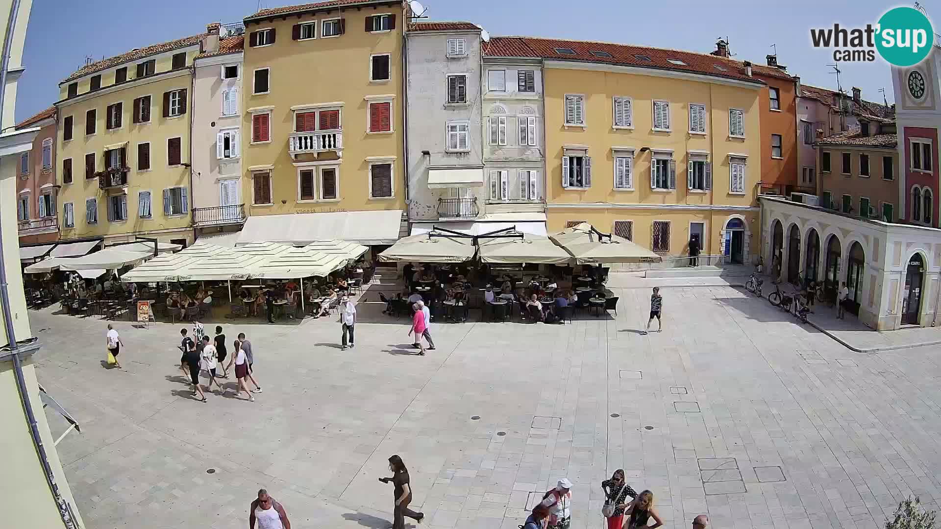 Webcam Rovinj Center – Plaza Principal