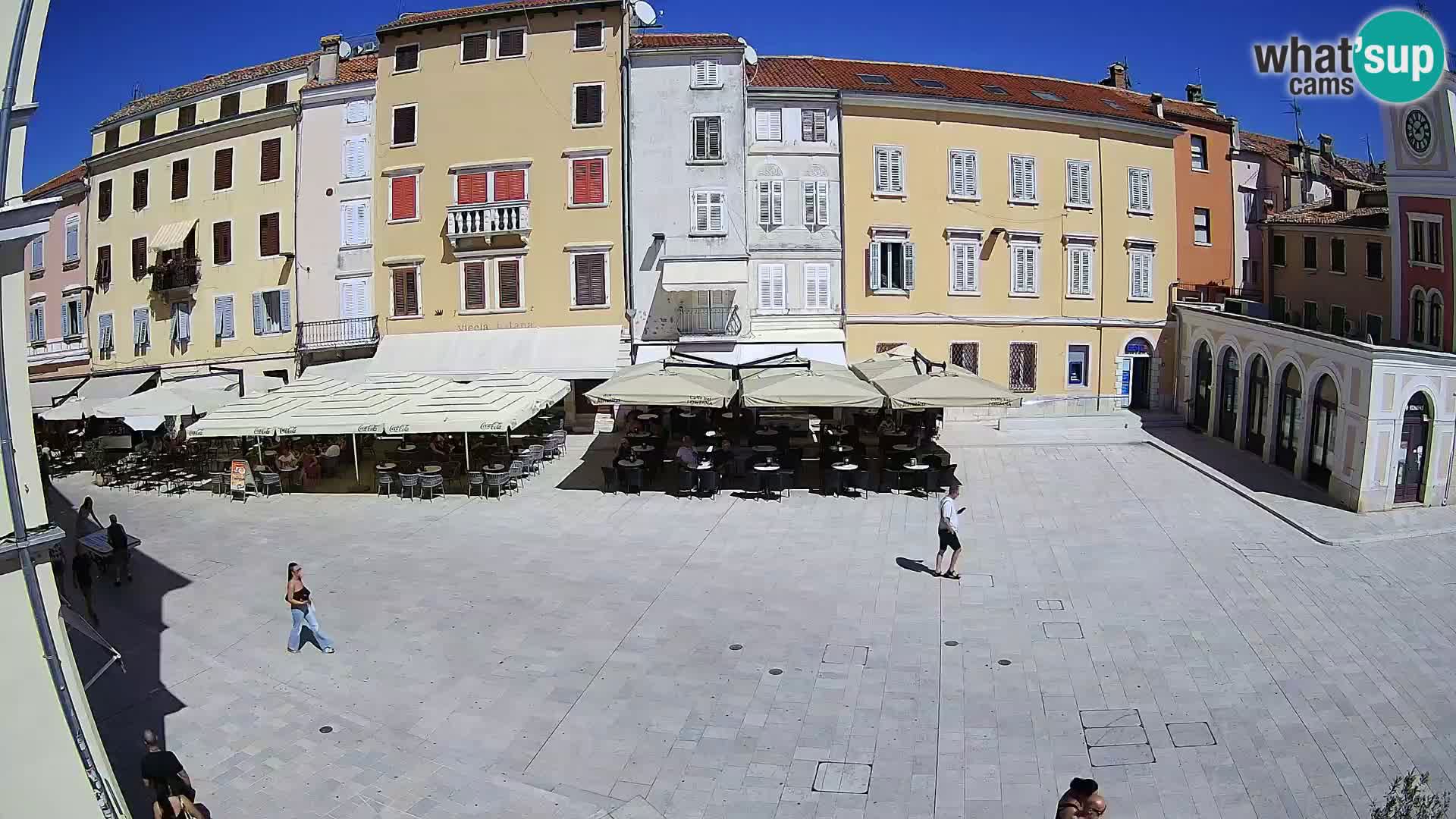 Rovinj Center Webcam – Main Square