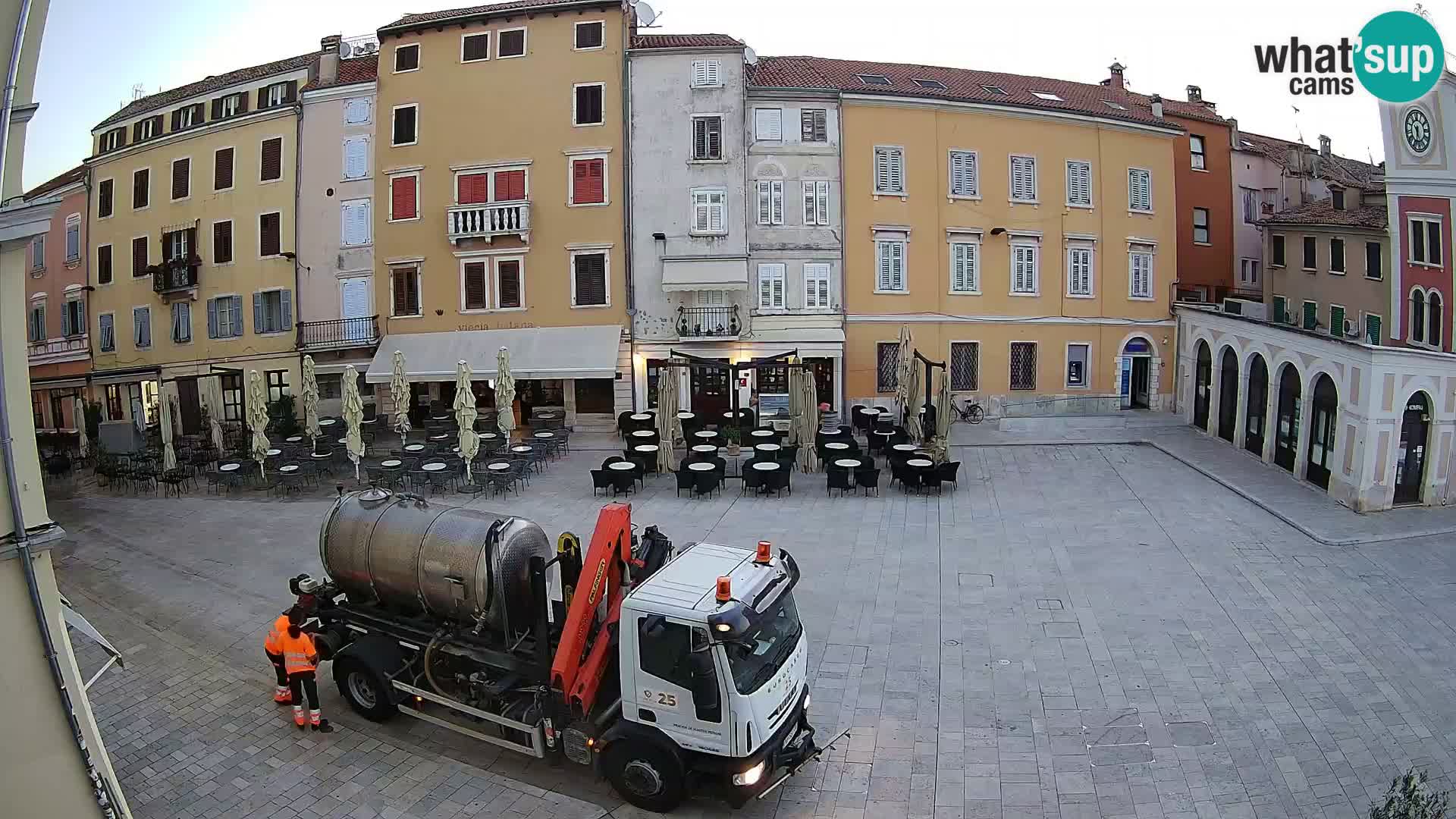 Webcam Rovinj Centre – Place Principale