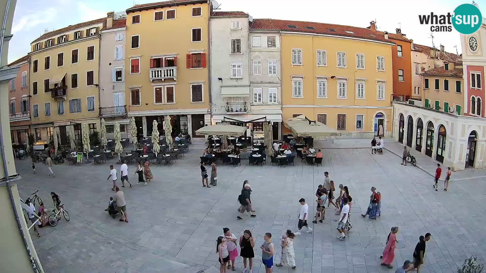 Webcam Rovinj Center – Plaza Principal