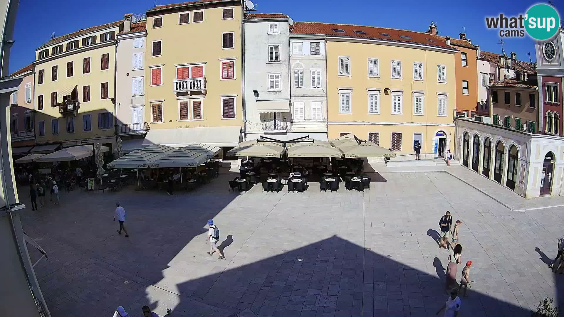 Webcam Rovinj Center – Plaza Principal