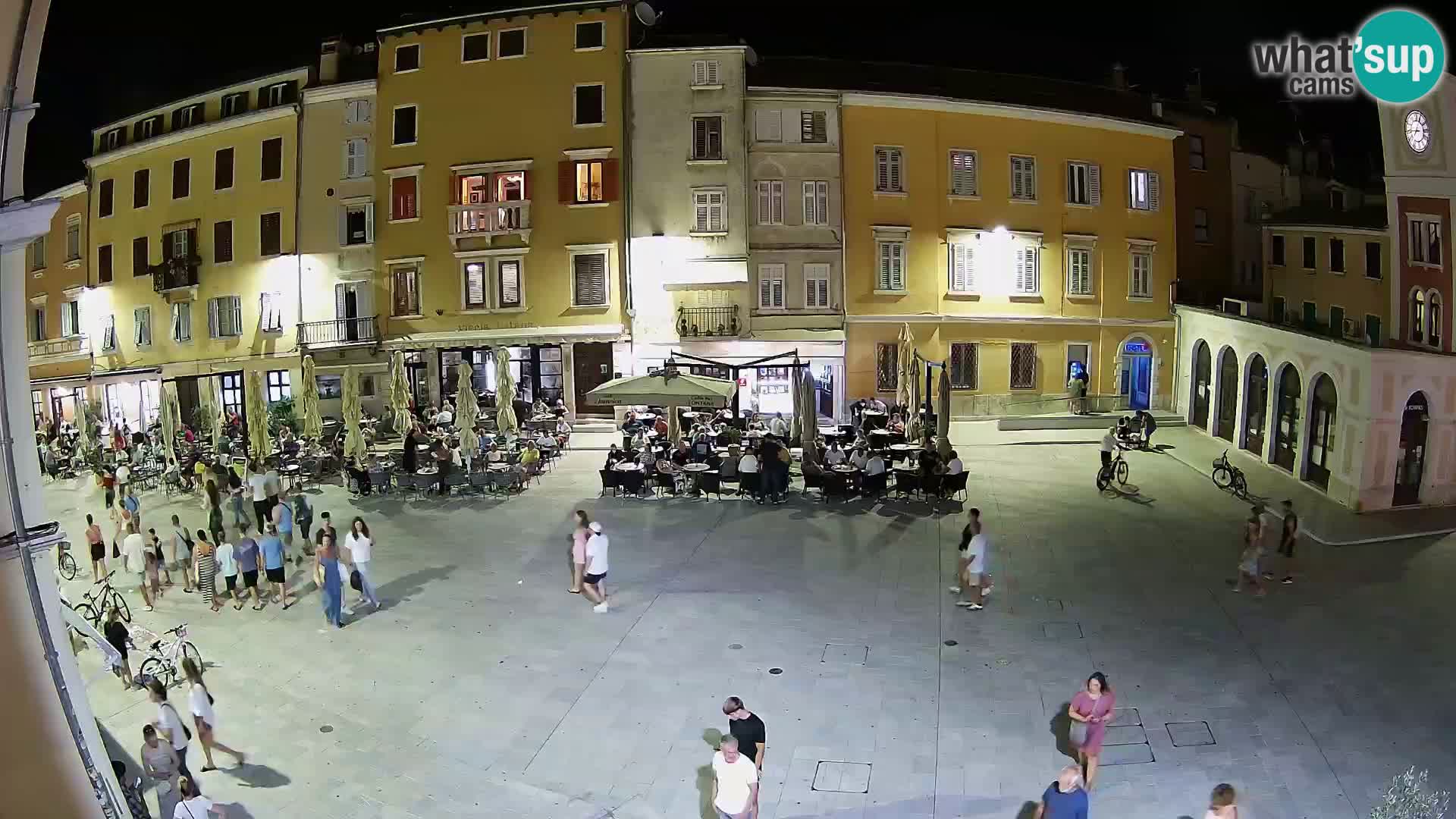 Webcam Rovinj Center – Plaza Principal