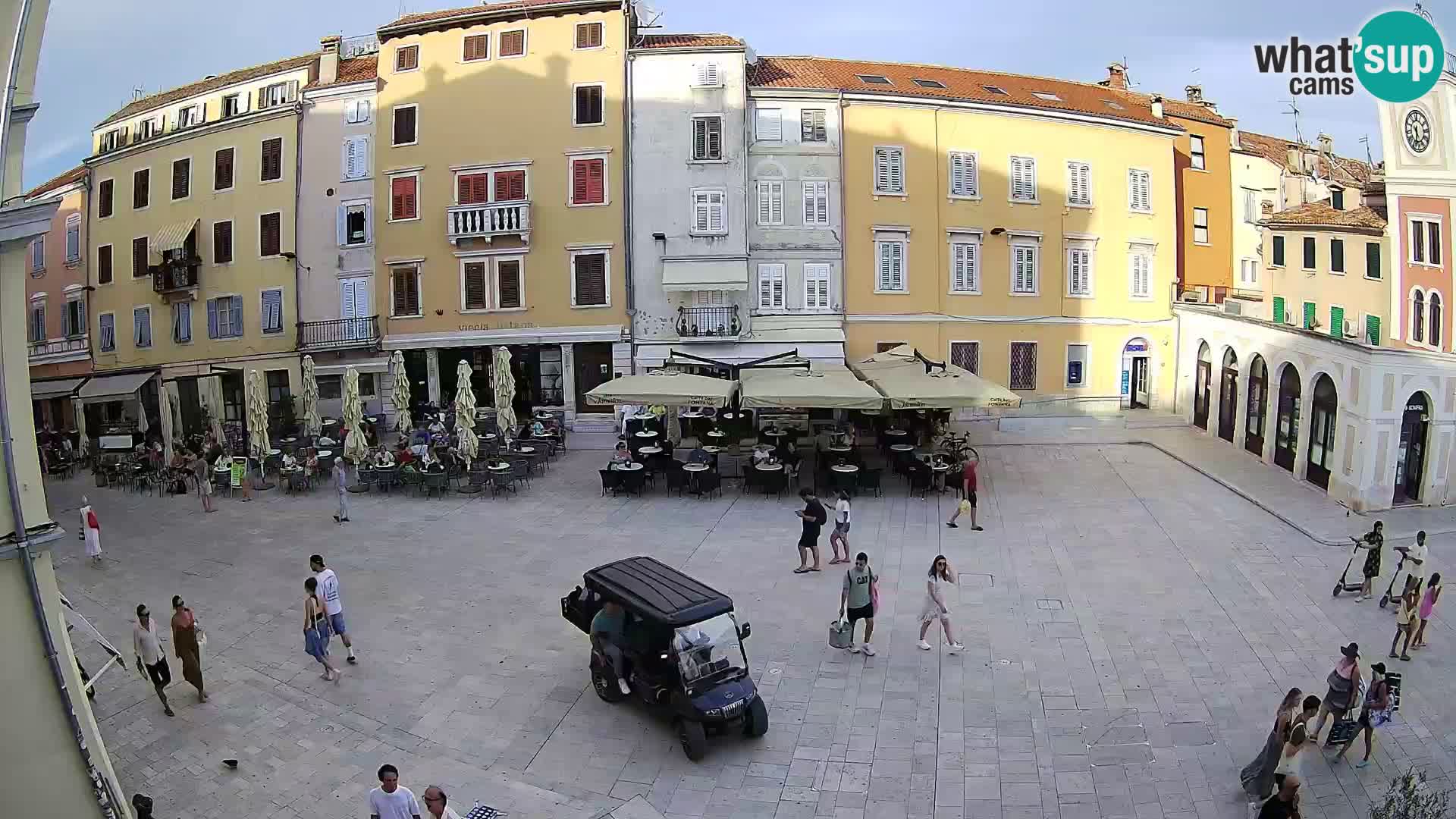 Webcam Rovinj Center – Plaza Principal