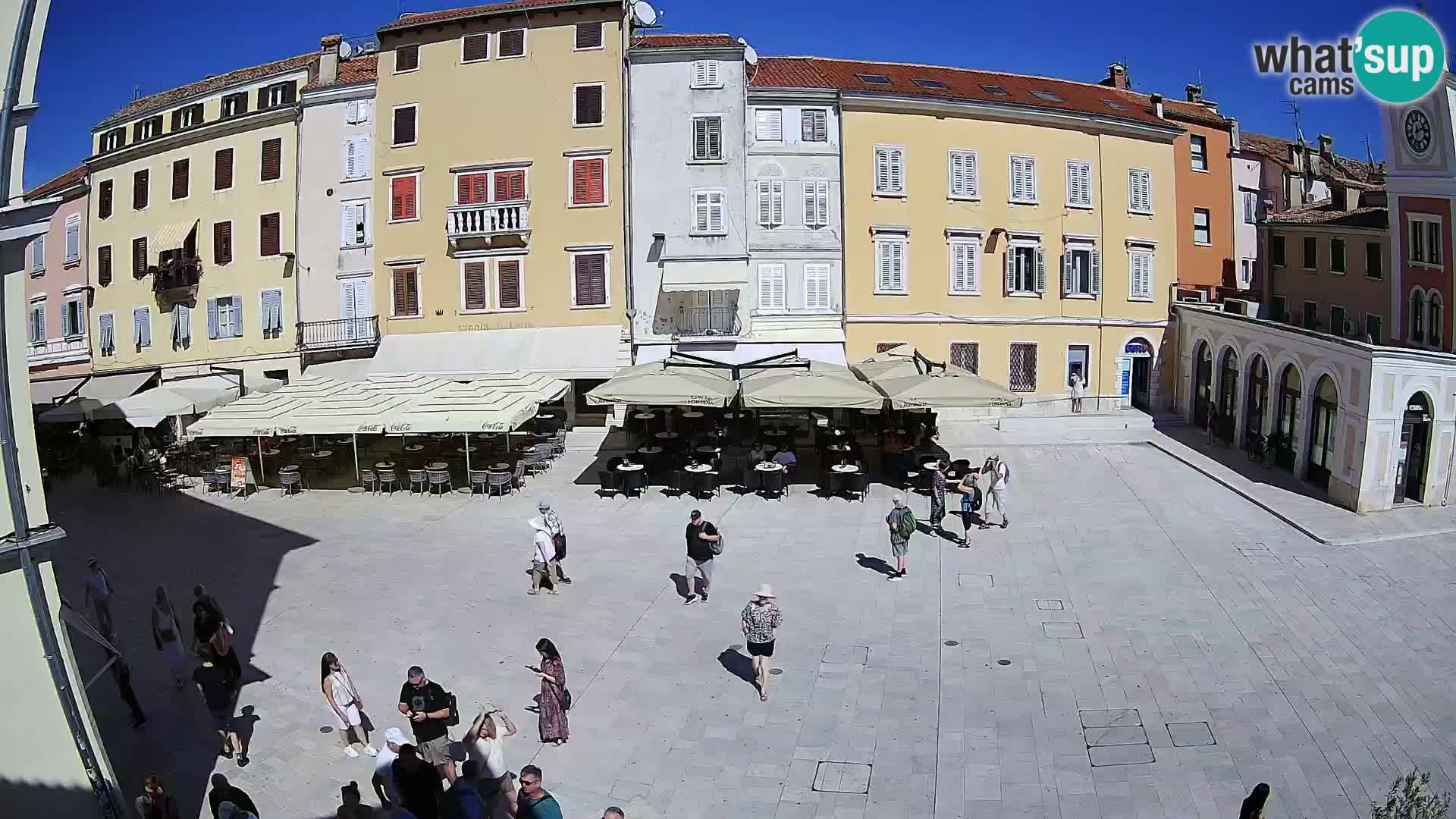 Webcam Rovinj Centre – Place Principale